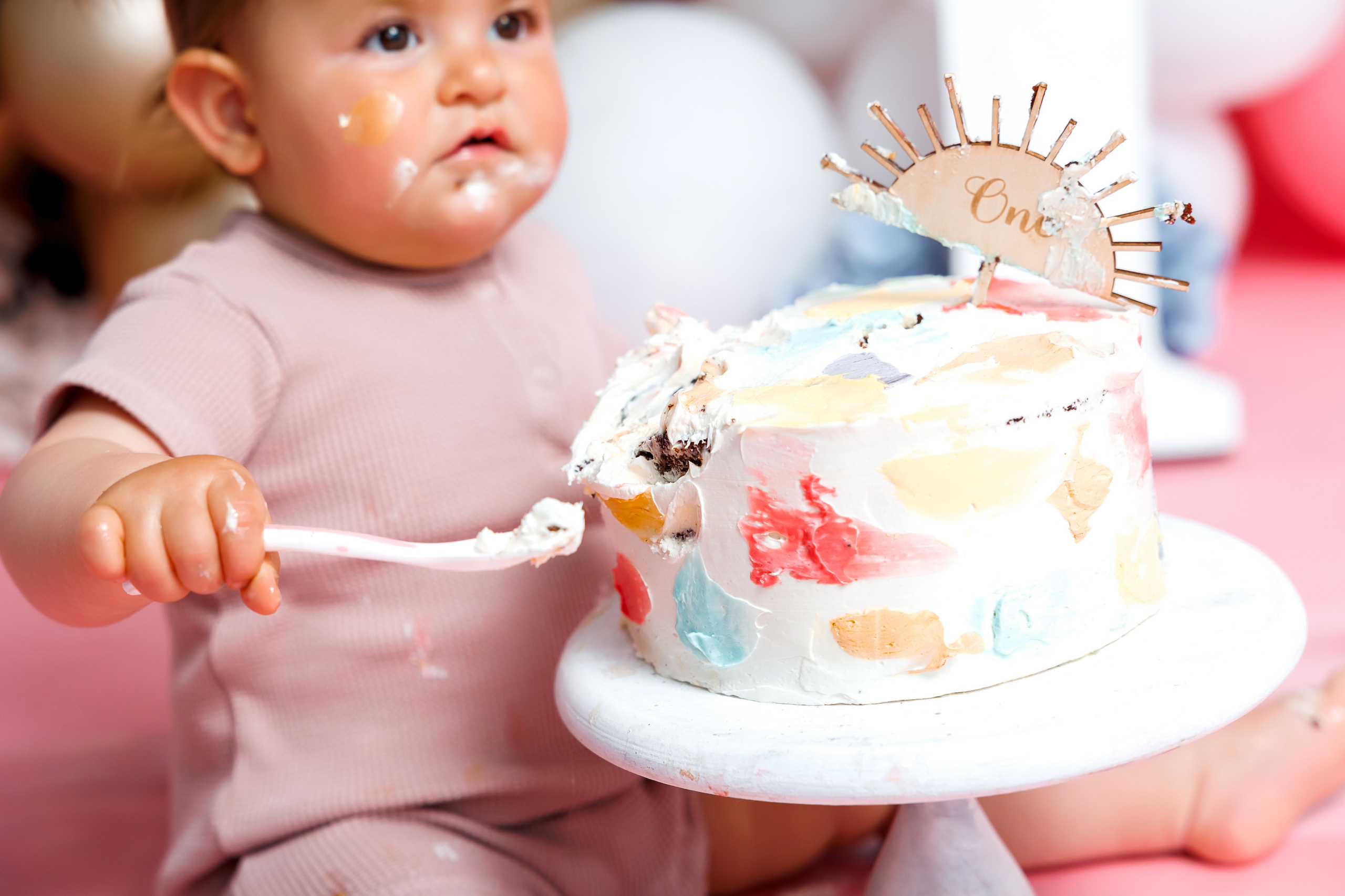 Smash Cake. Фотограф Ирина Йотова