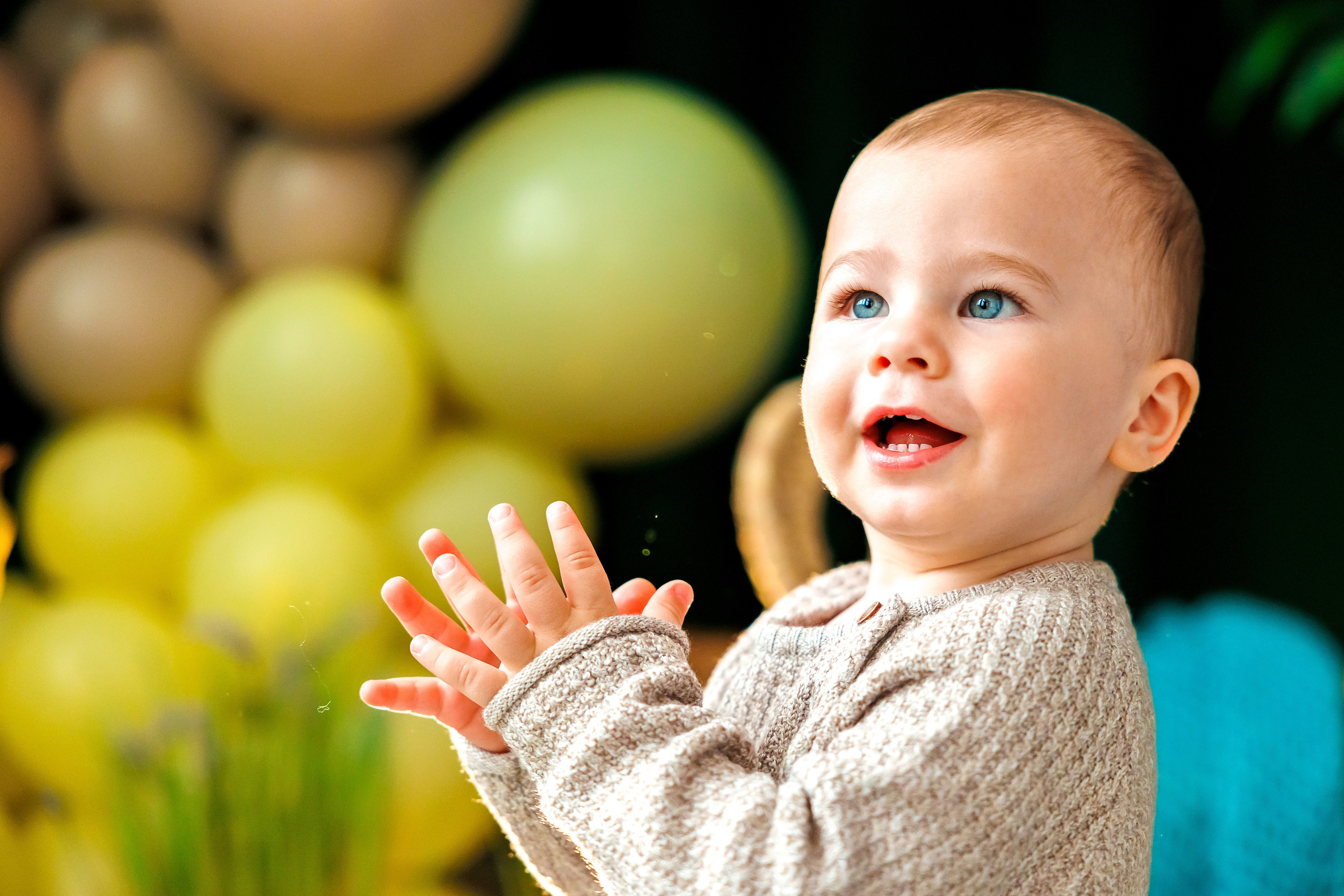 Фотосесия за първа годинка. Фотограф Ирина Йотова