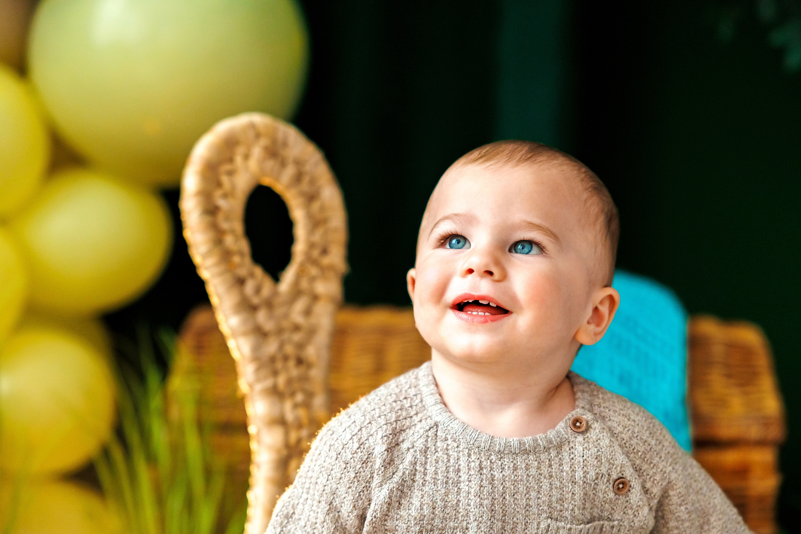 Фотосесия за първа годинка. Фотограф Ирина Йотова