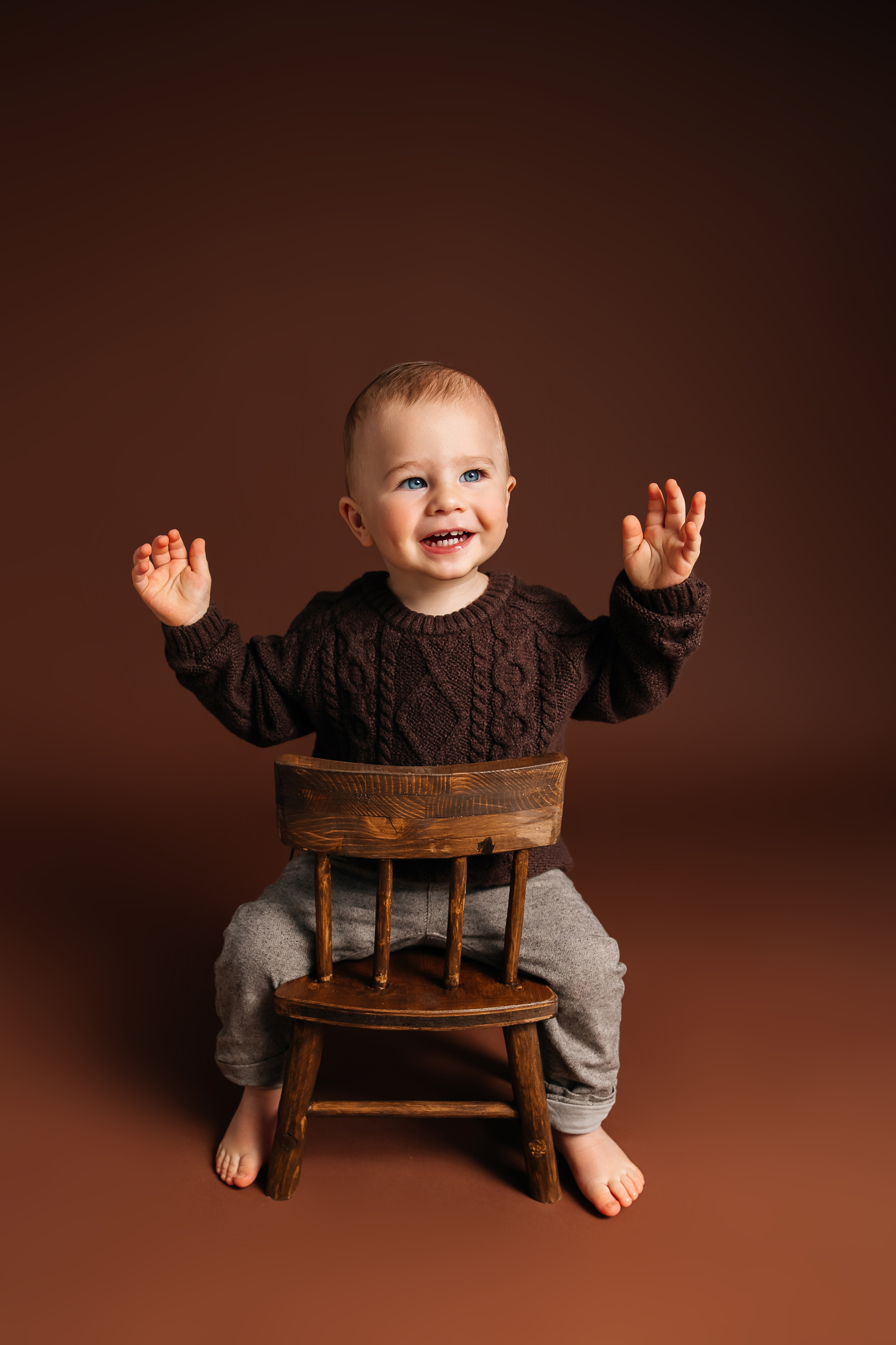 Фотосесия за първа годинка. Фотограф Ирина Йотова