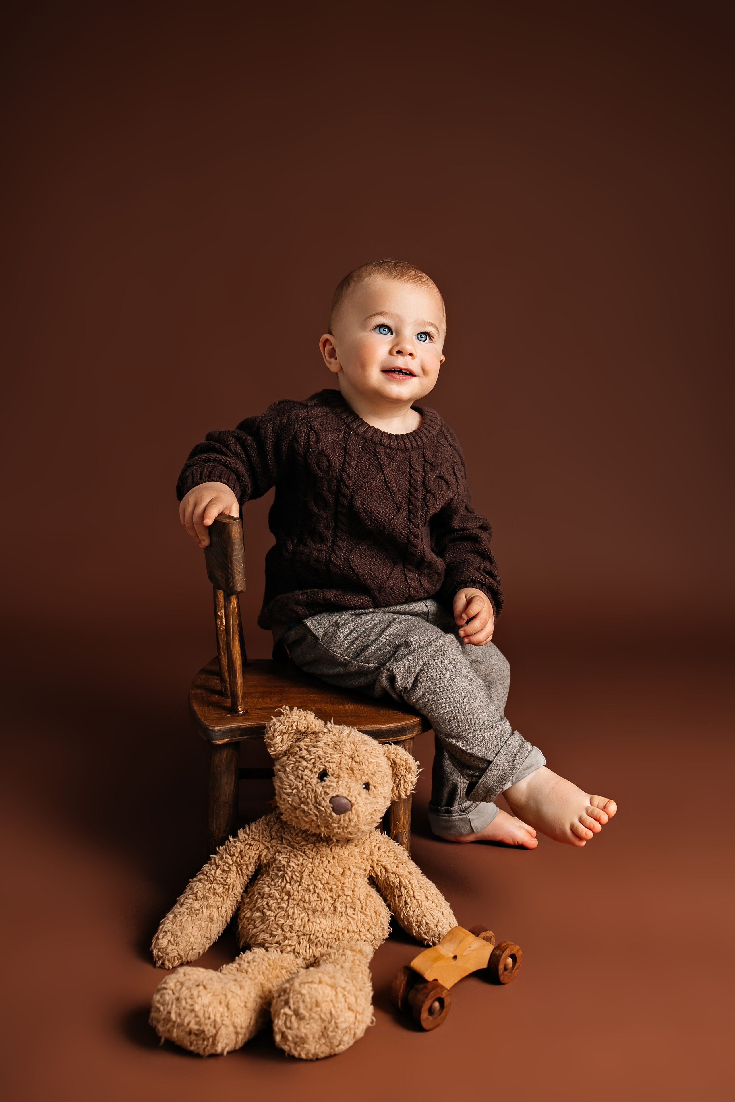 Фотосесия за първа годинка. Фотограф Ирина Йотова