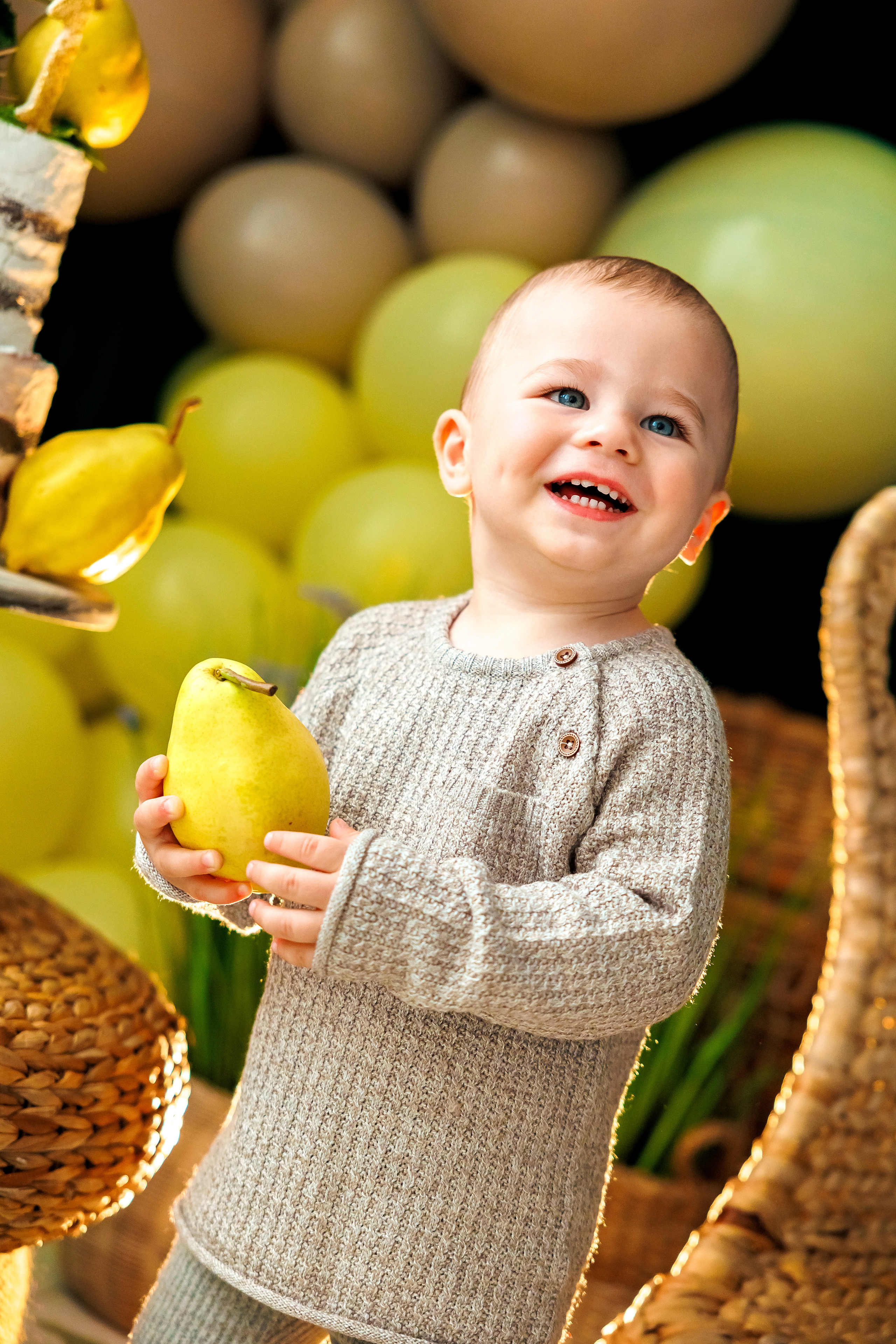 Фотосесия за първа годинка. Фотограф Ирина Йотова