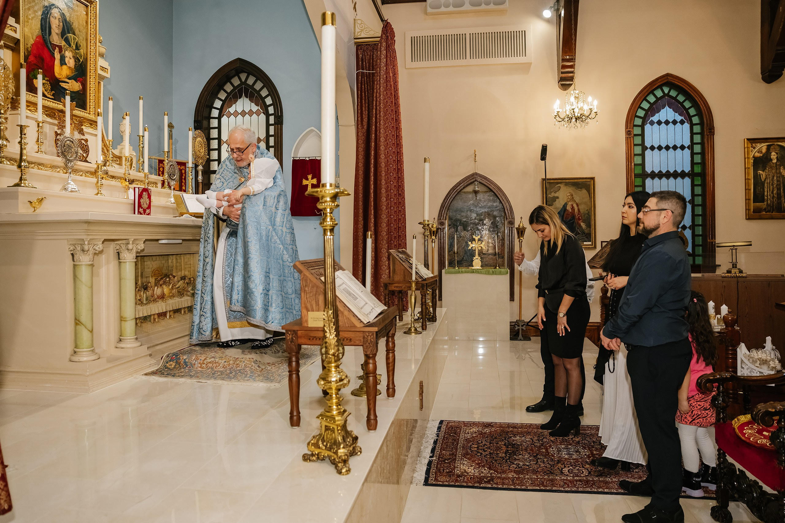 12.13.2025 Christening. Wedding family event photographer in Chicago Nick Yushevich