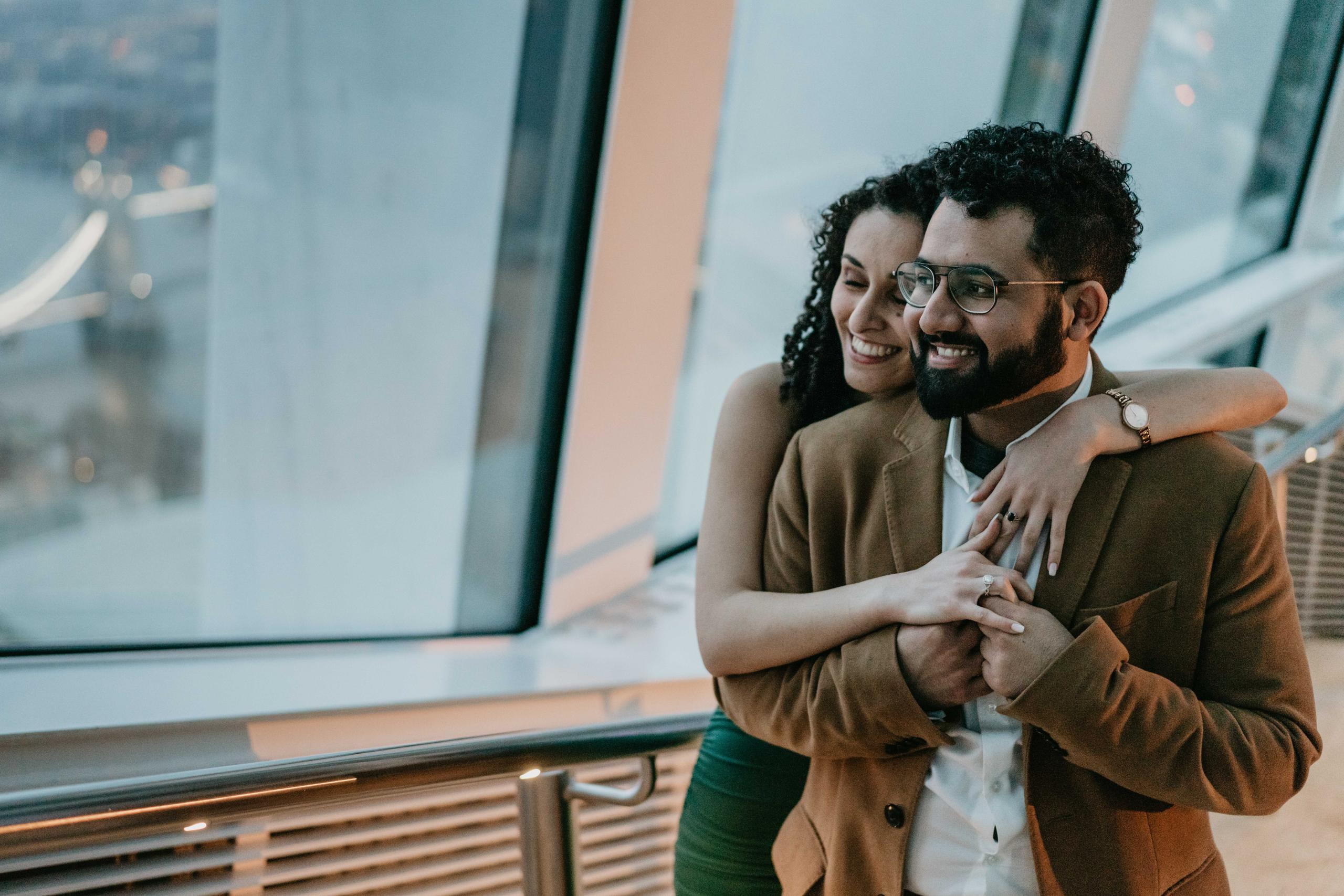 Proposal session at Sky Garden. London portrait and family photographer
