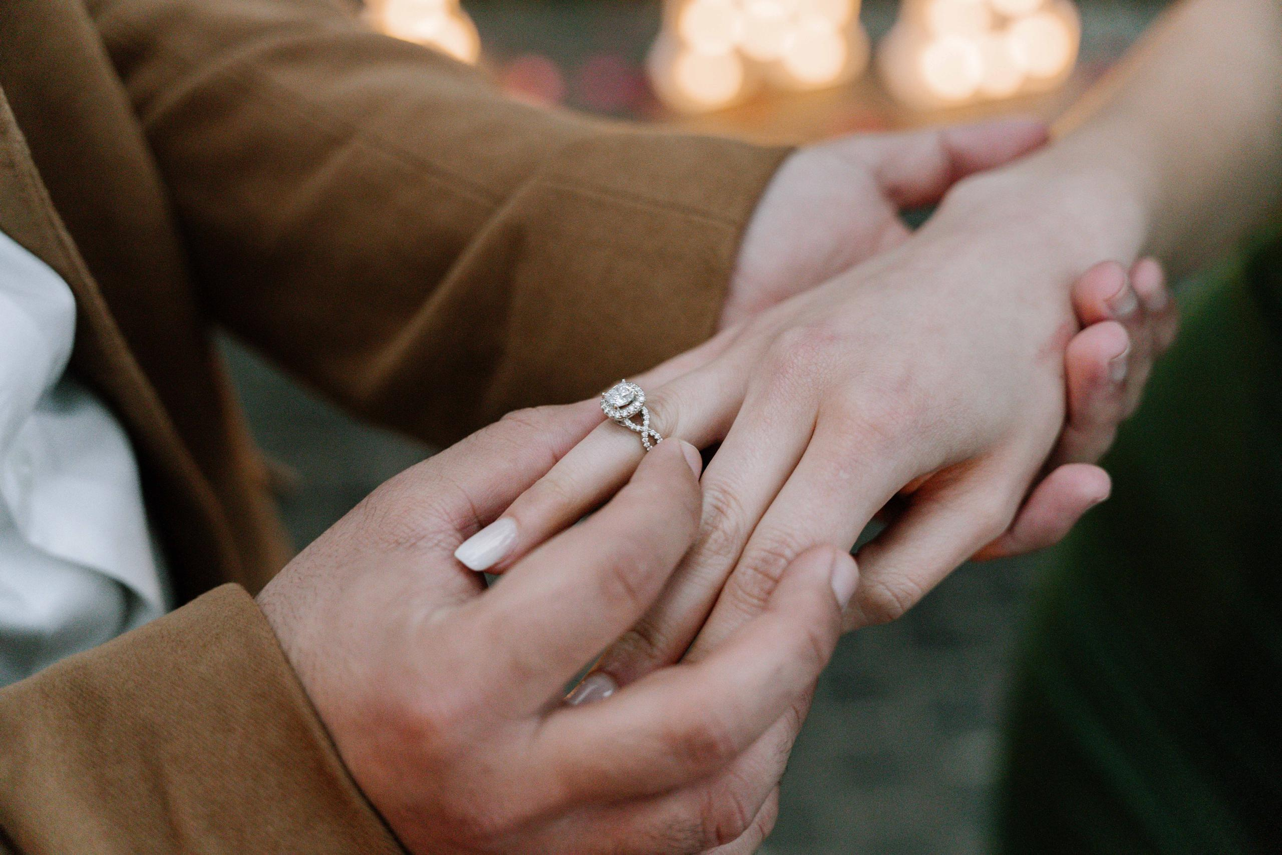Proposal session at Sky Garden. London portrait and family photographer