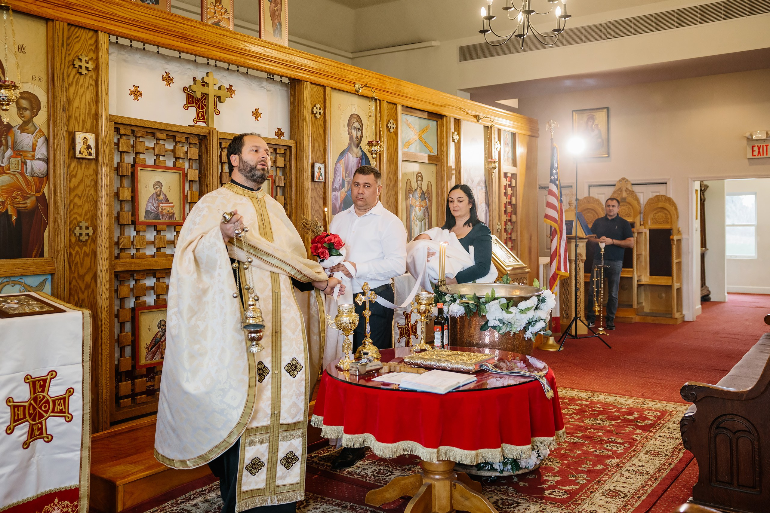 11.23.2024 Christening. Wedding family event photographer in Chicago Nick Yushevich