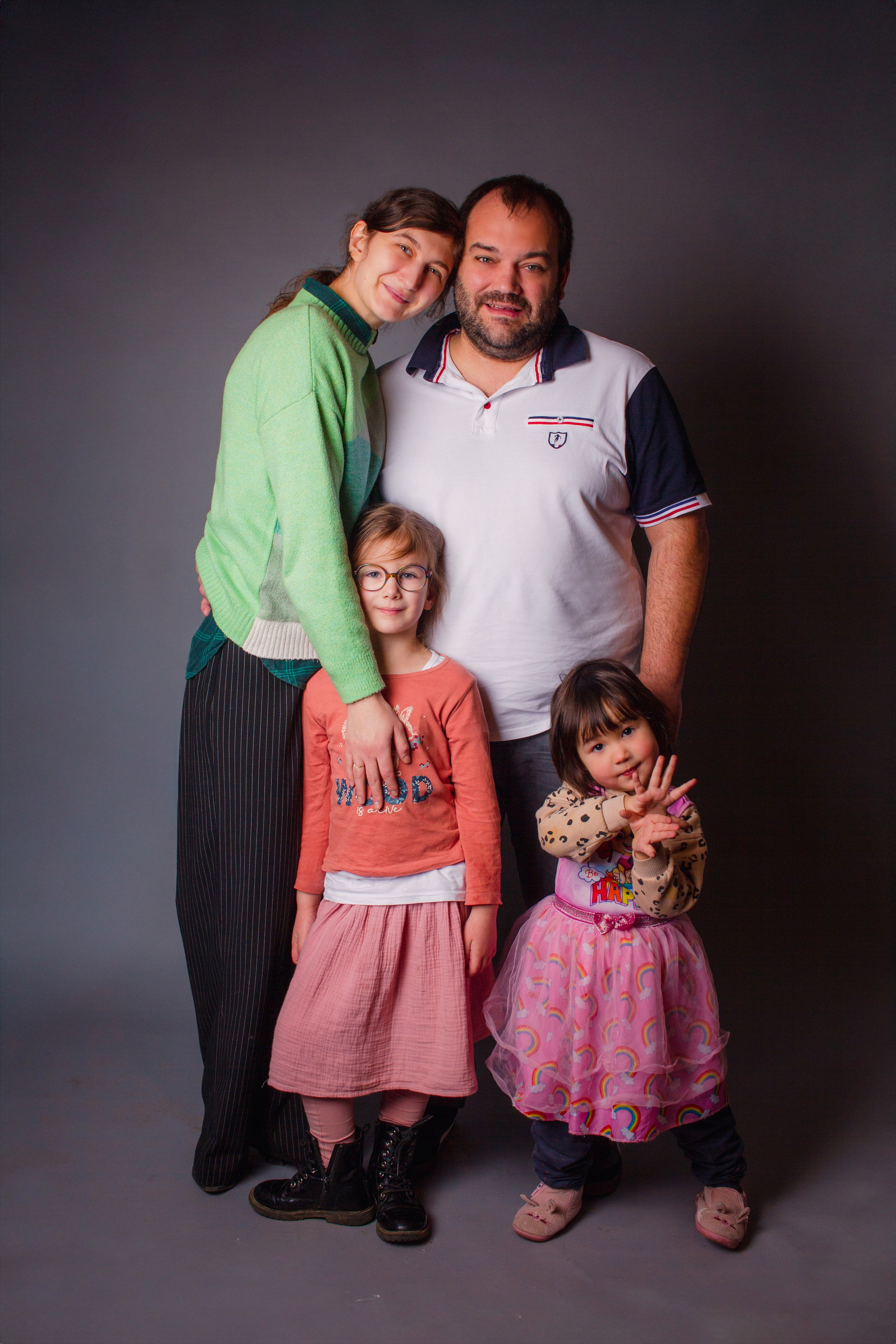Séance photo famille naturelle avec enfants près de Poitiers
