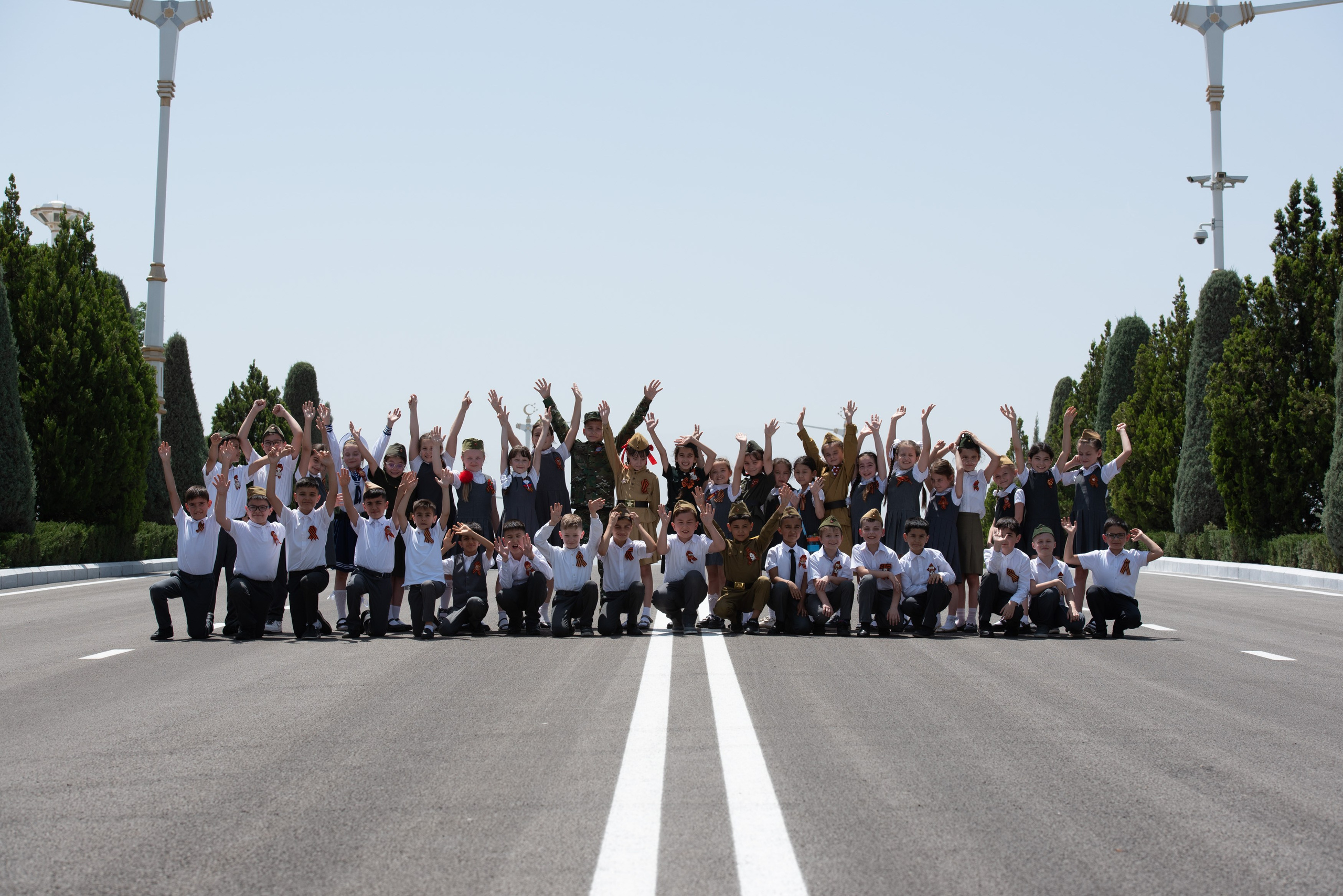 Вечный огонь 2"А» класс. Ваш фотограф в Ашхабаде Гамлет Осипов