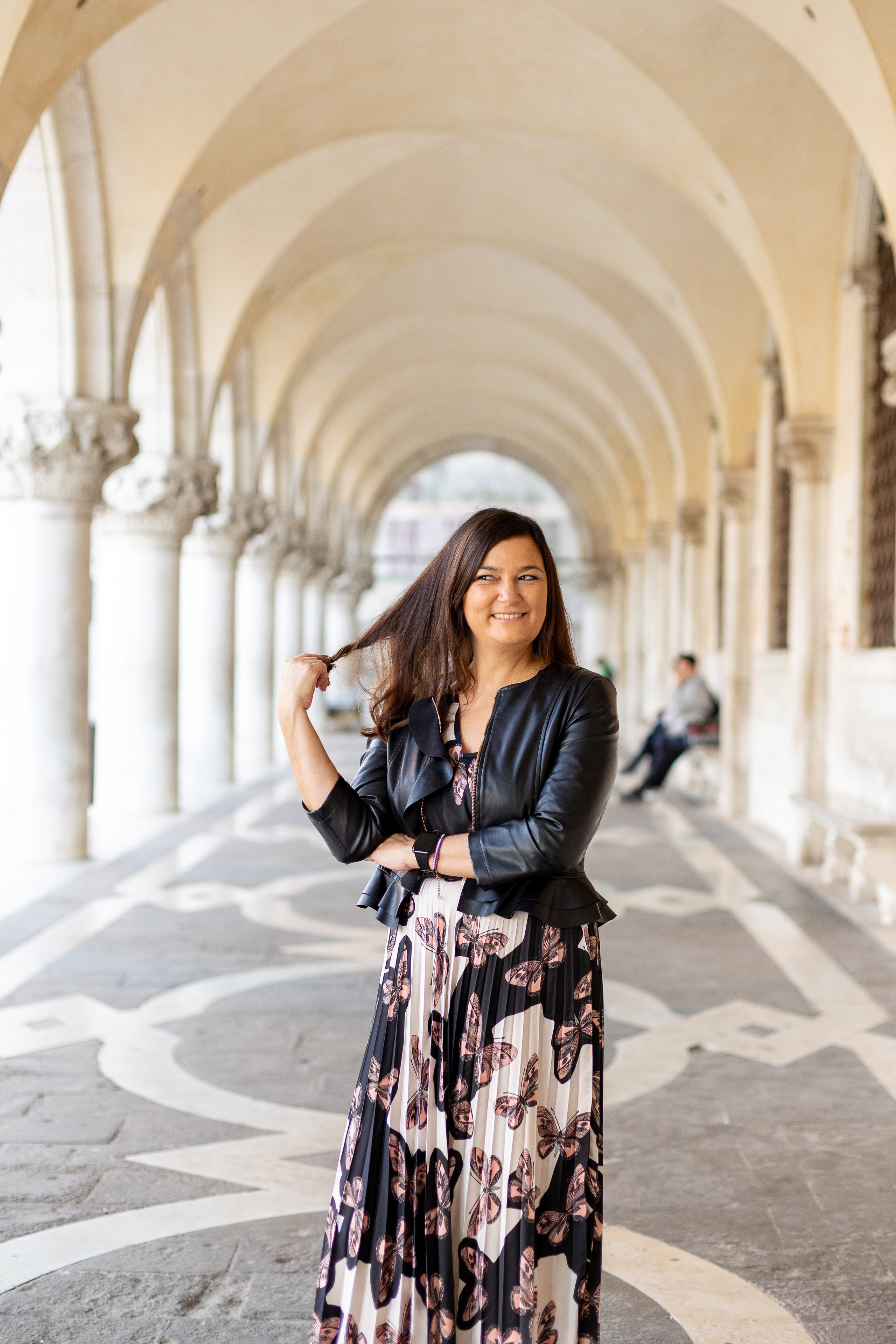 Margo and Vincenzo at dawn in Venice