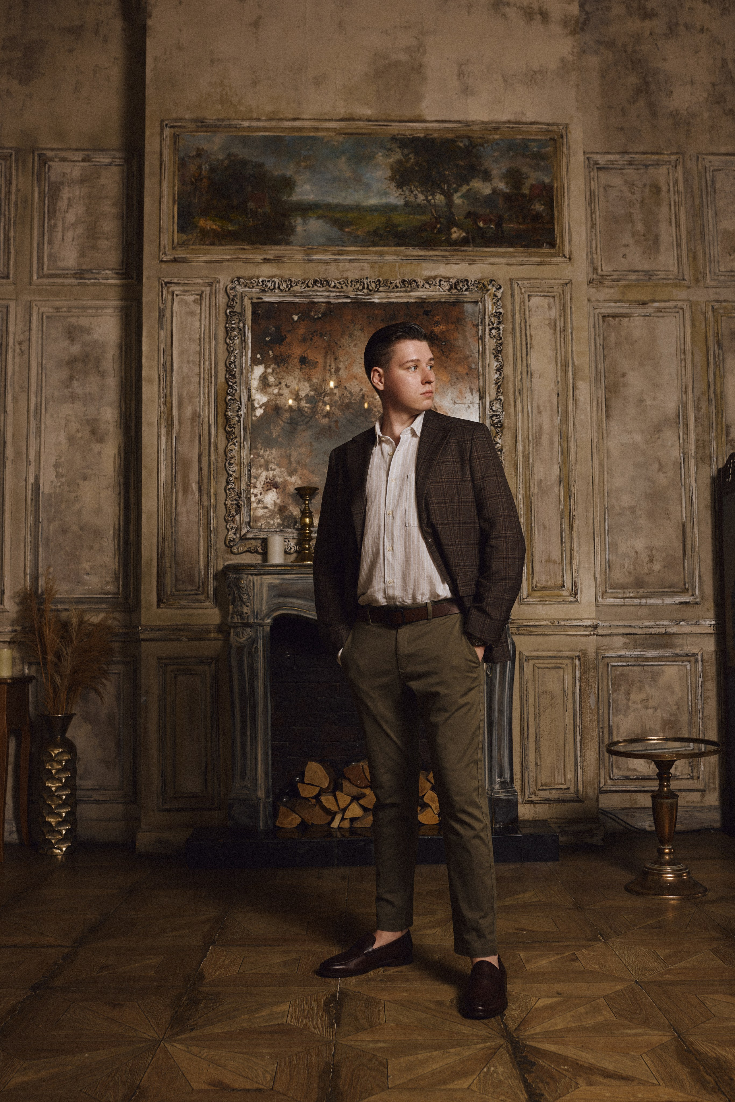 Personal shooting. Stylist