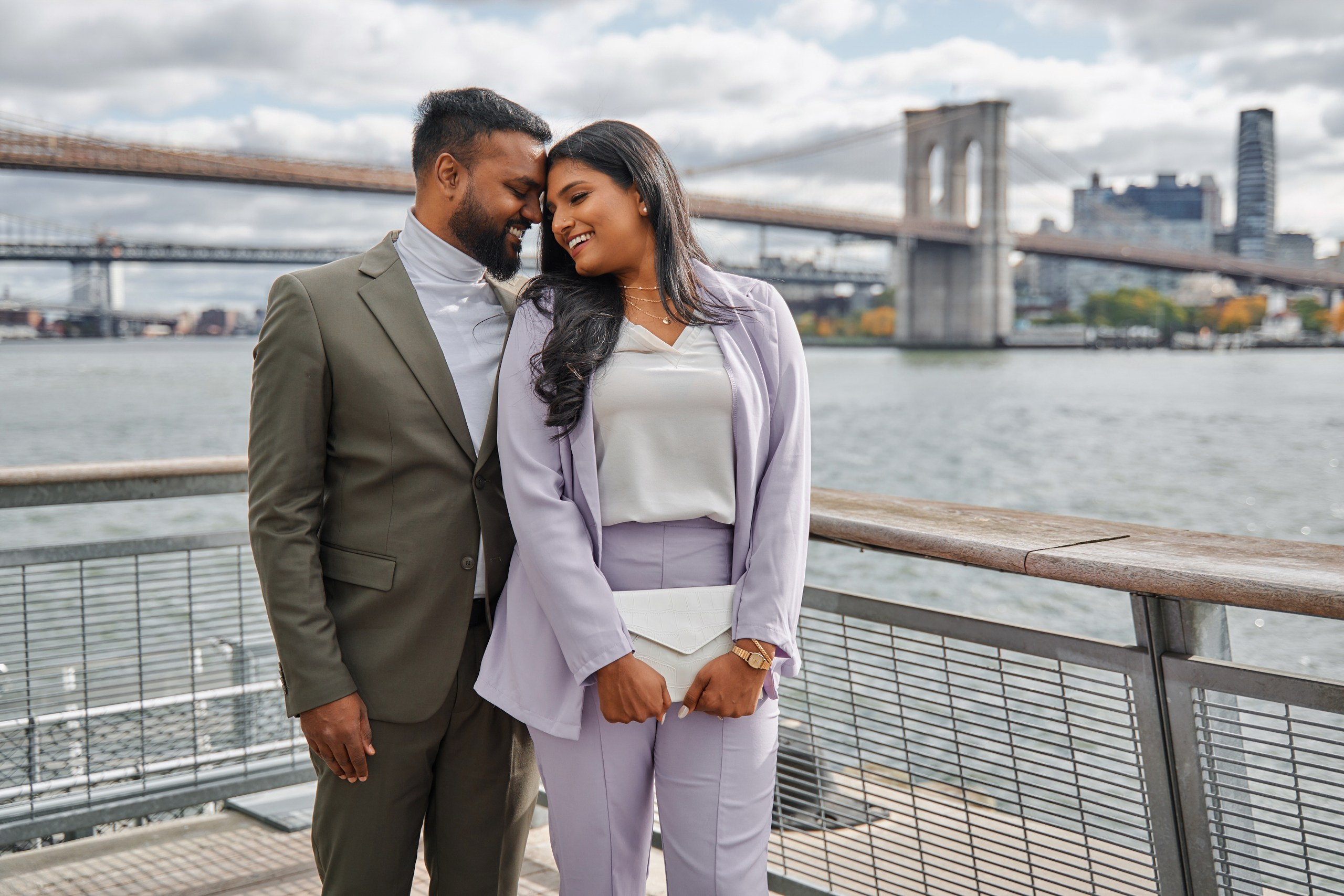 Engagement photo shoot NYC. Professional Wedding and event photographer USA New York