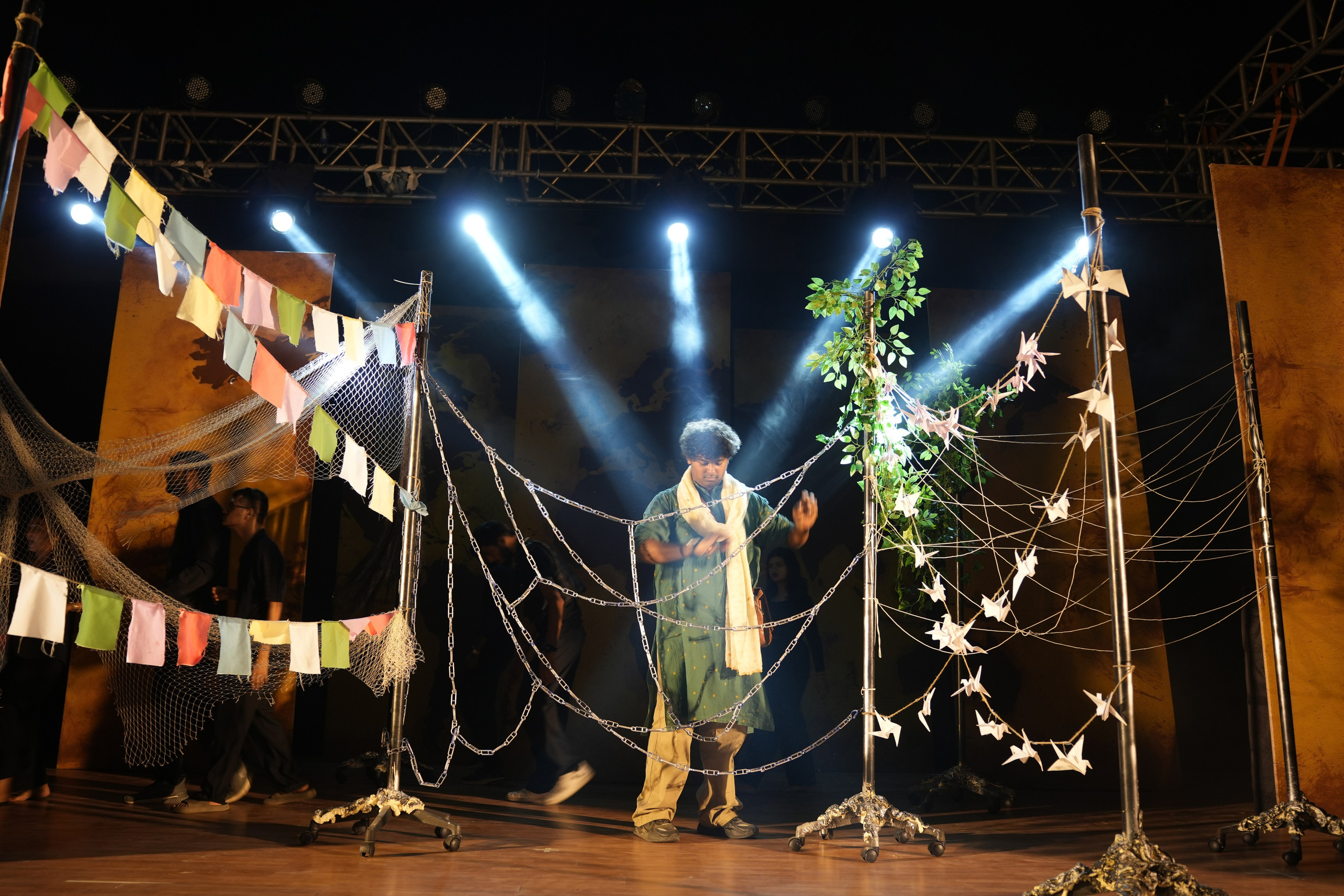 Art Direction for Borderlands Dance Production Abhivyakti 2024