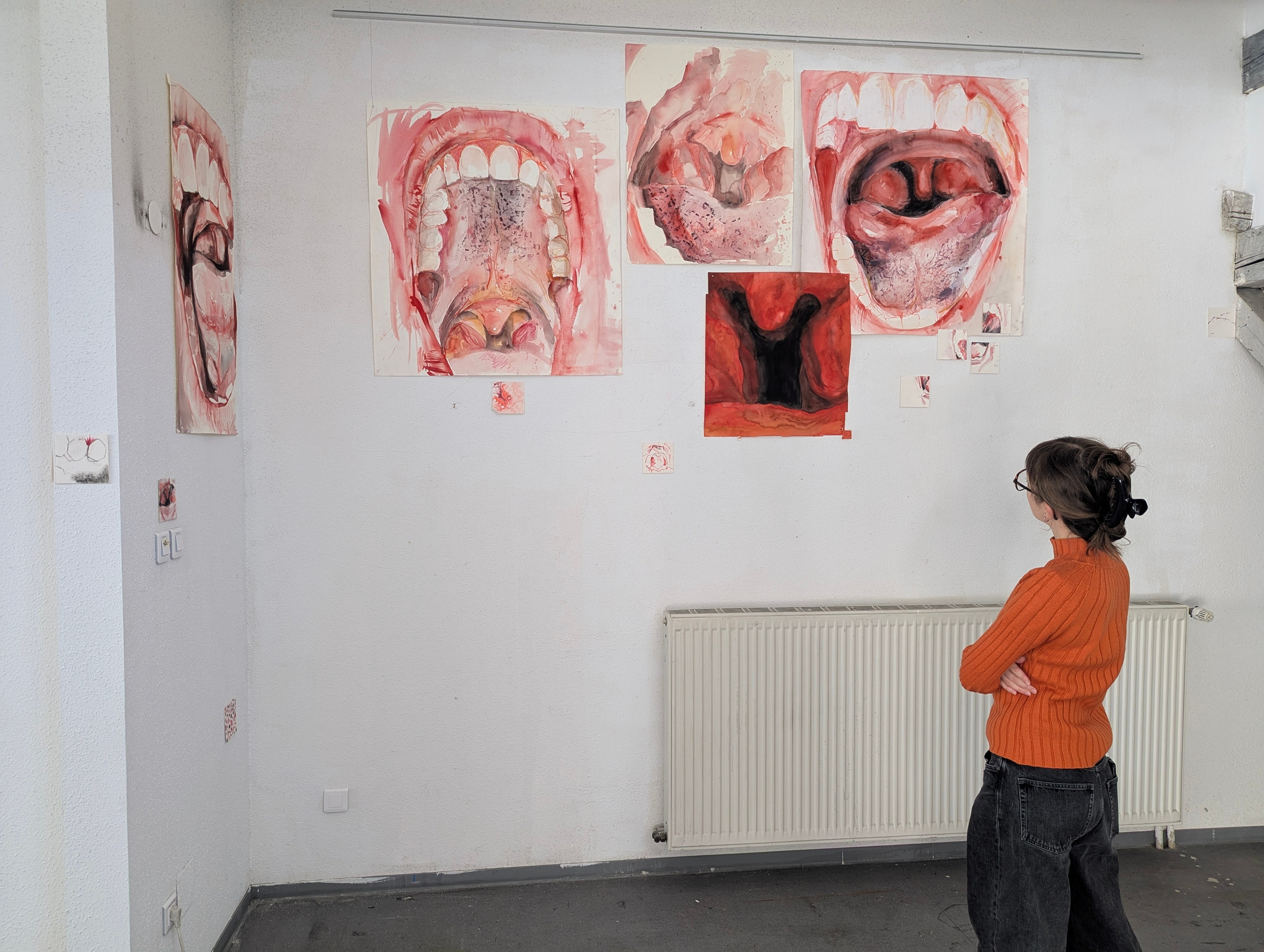 Internal chaos. Angelina Sorokopud. Artist in Strasbourg