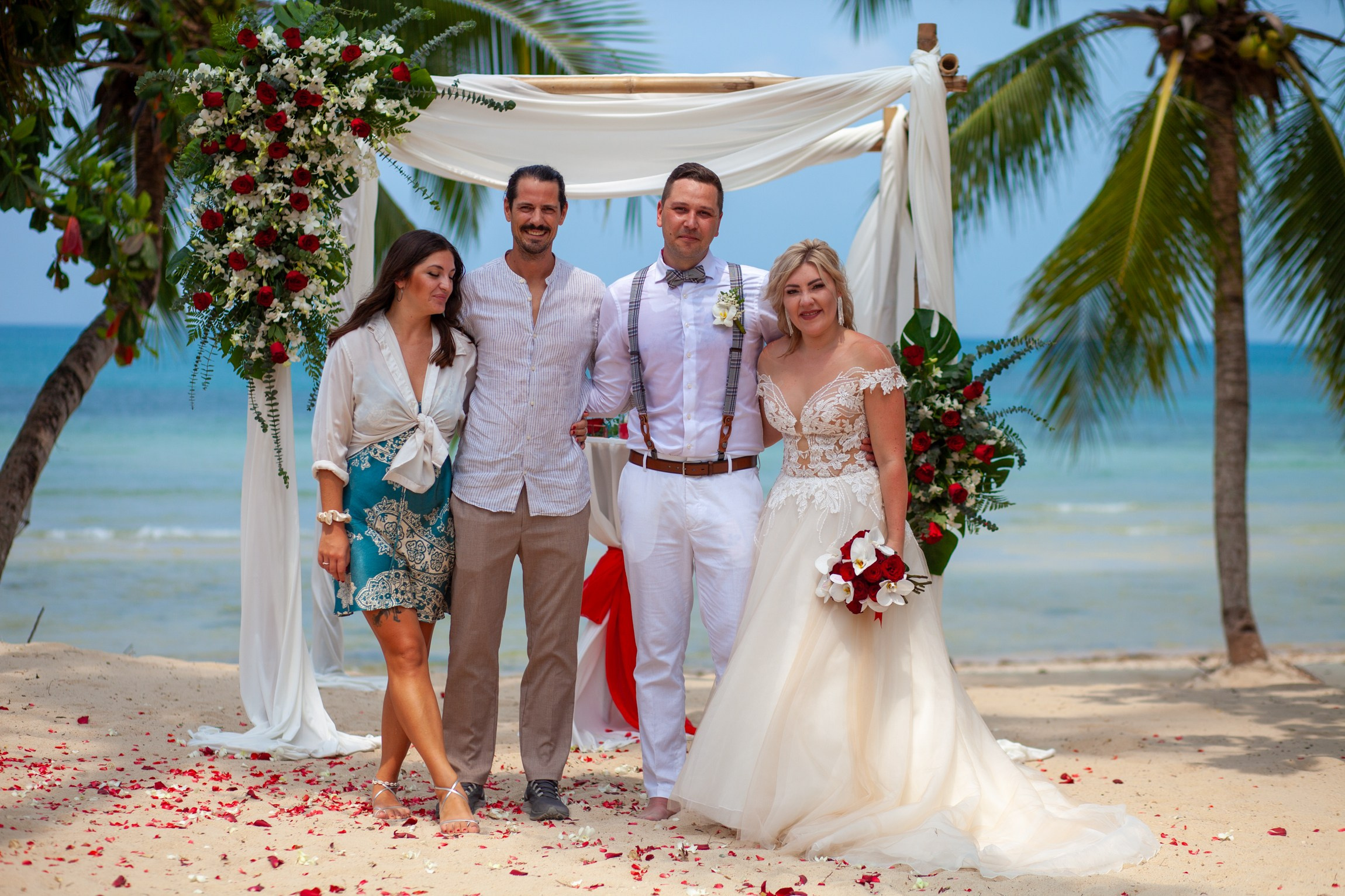 Anastasia and Sergei 11.04.2024. Wedding on Koh Samui, Thailand