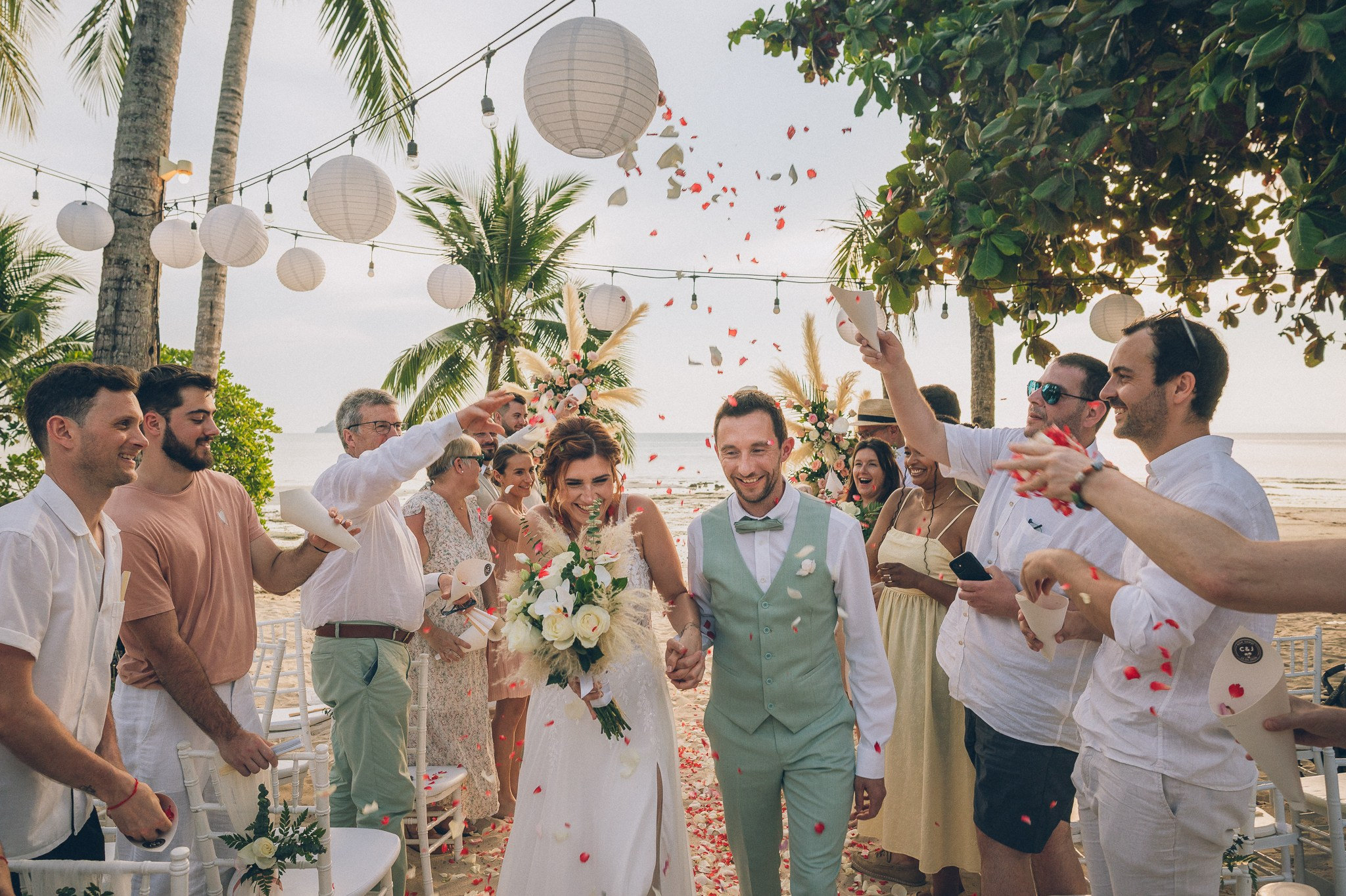 Chloe and Jimmy. Wedding on Koh Samui, Thailand