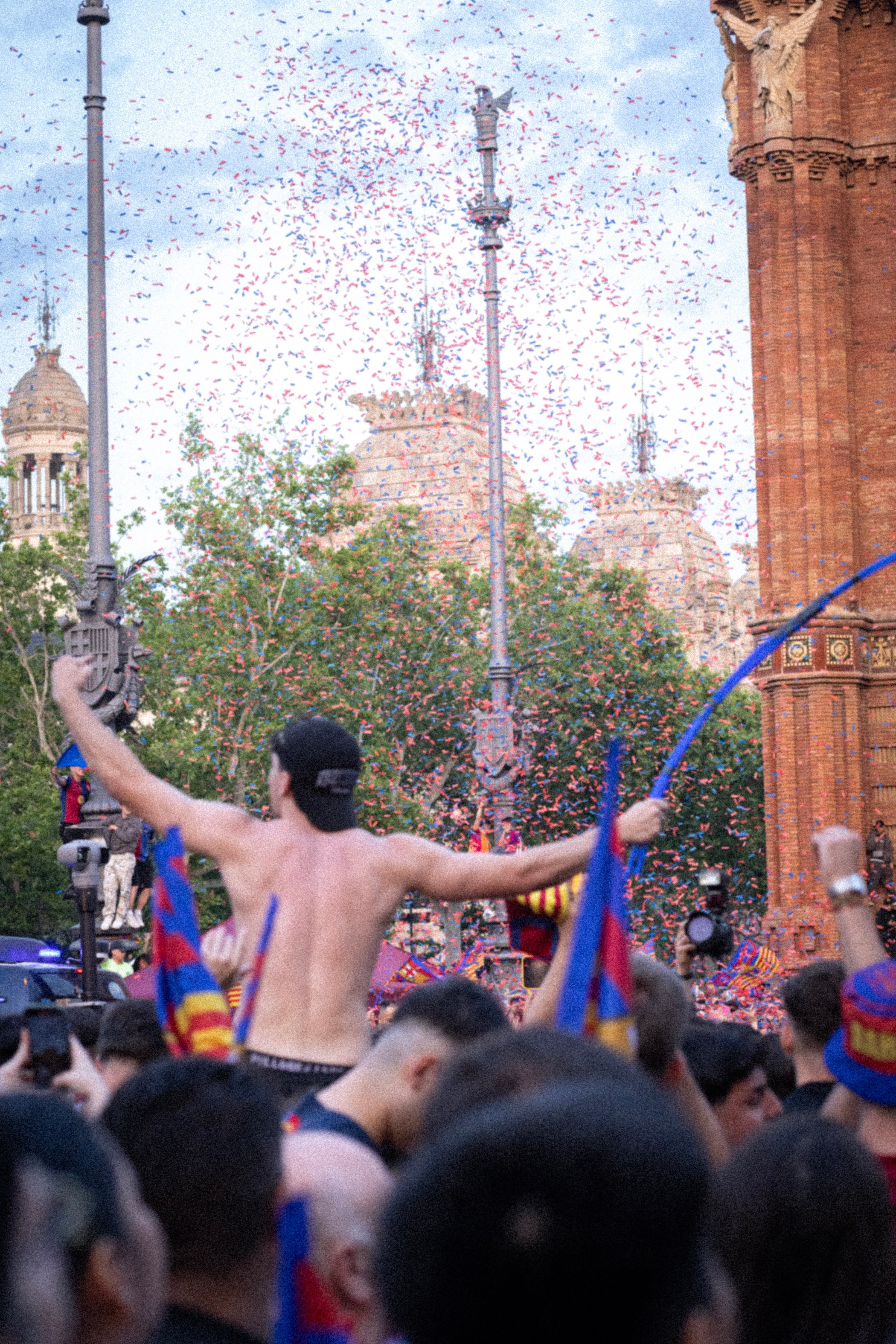 Barcelona '25 / Un dia de partit. BNW Around Photography