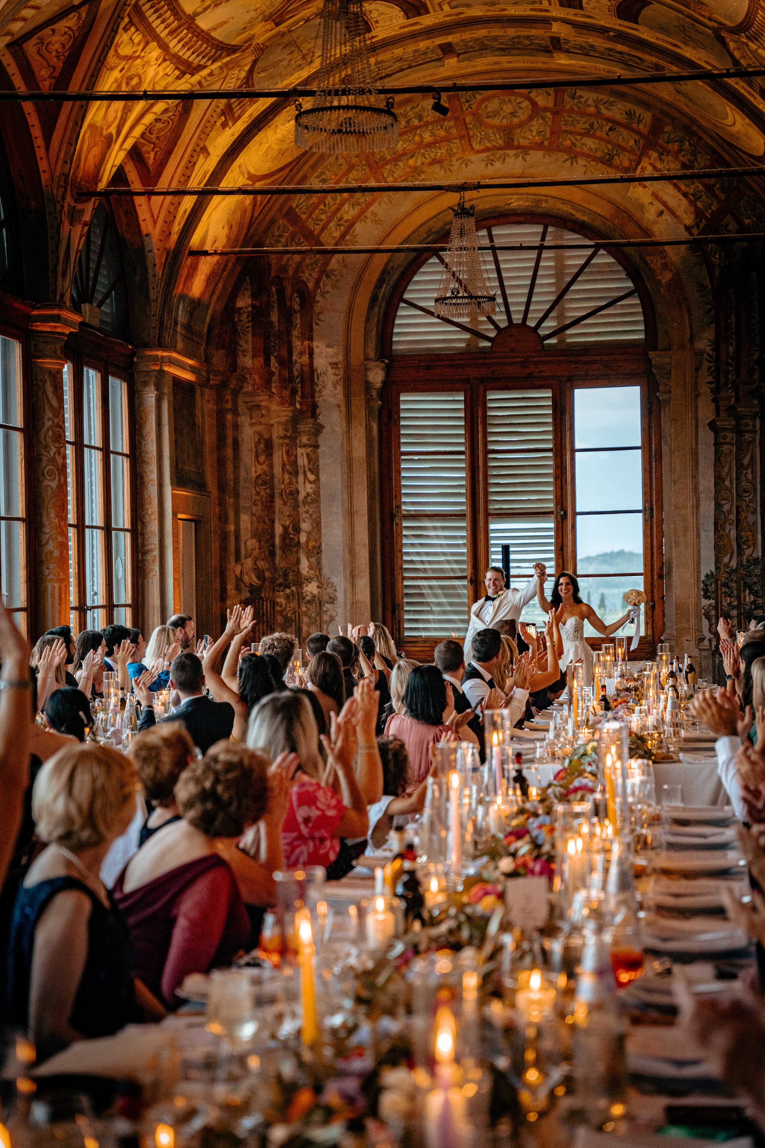 Dinner & Party. Wedding Photographer in Italy