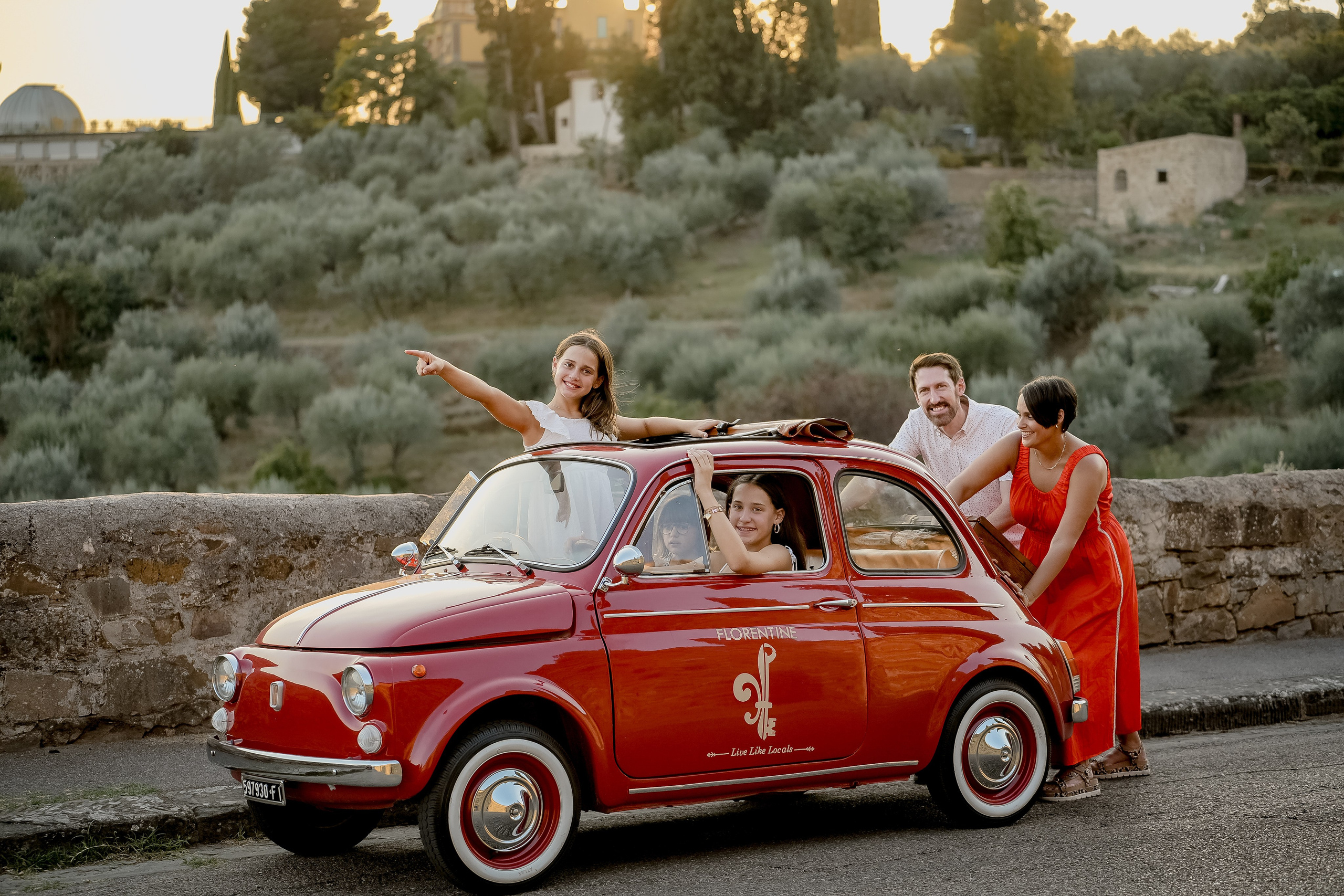 Fiat 500. Stefano Passerini Editorial Wedding Photographer in Italy