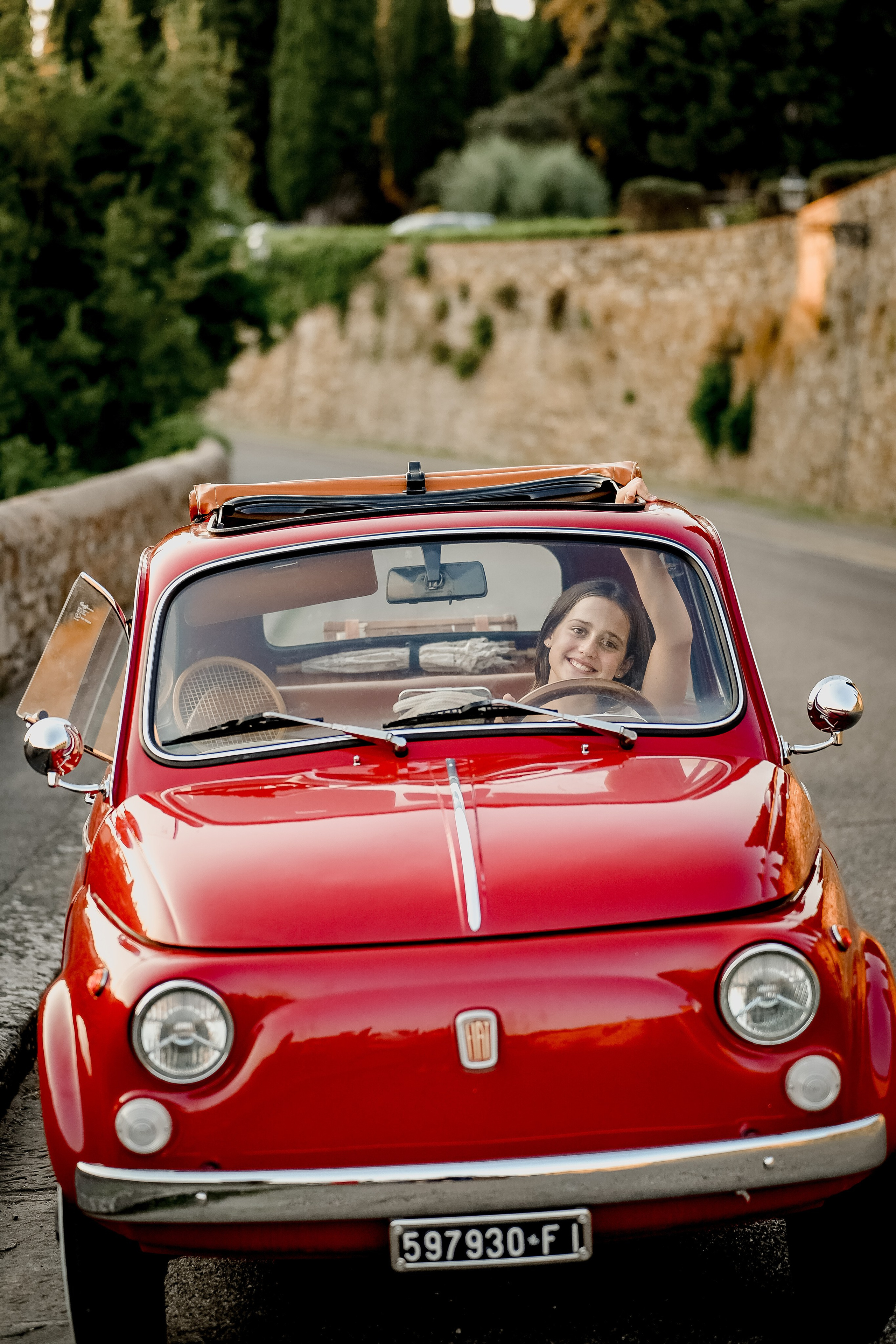 Fiat 500. Stefano Passerini Editorial Wedding Photographer in Italy