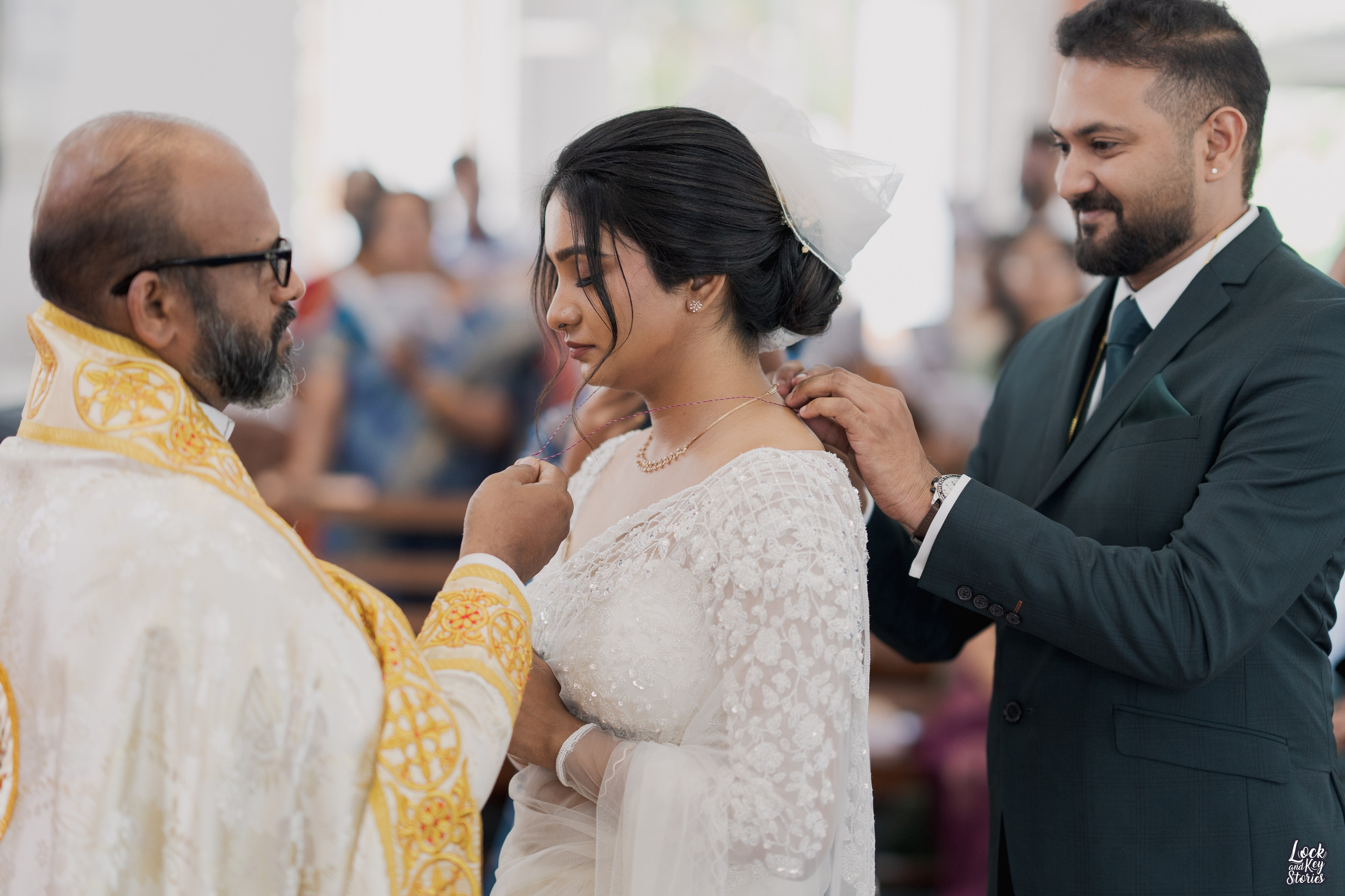 Soniya & Nithin Christian Wedding Photography | Faith-Filled Moments by The Lock and Key Stories. The Lock And Key Stories