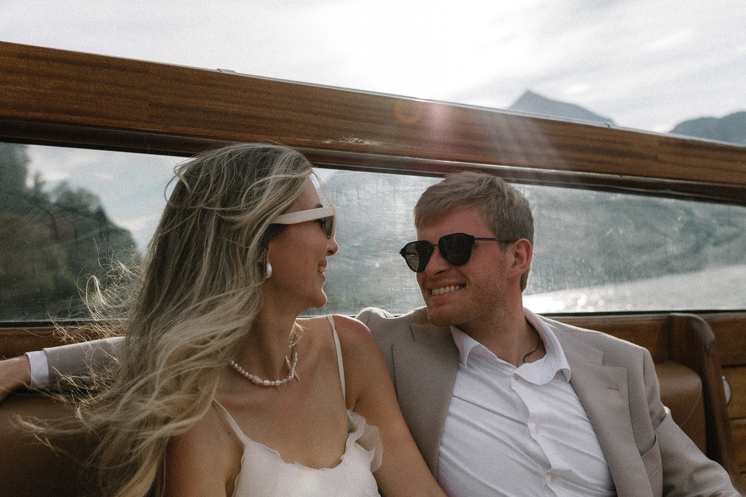 Lake Como Elopement Photography | Boat & Villa Monastero Wedding. Photographer in Italy Anna Linnik
