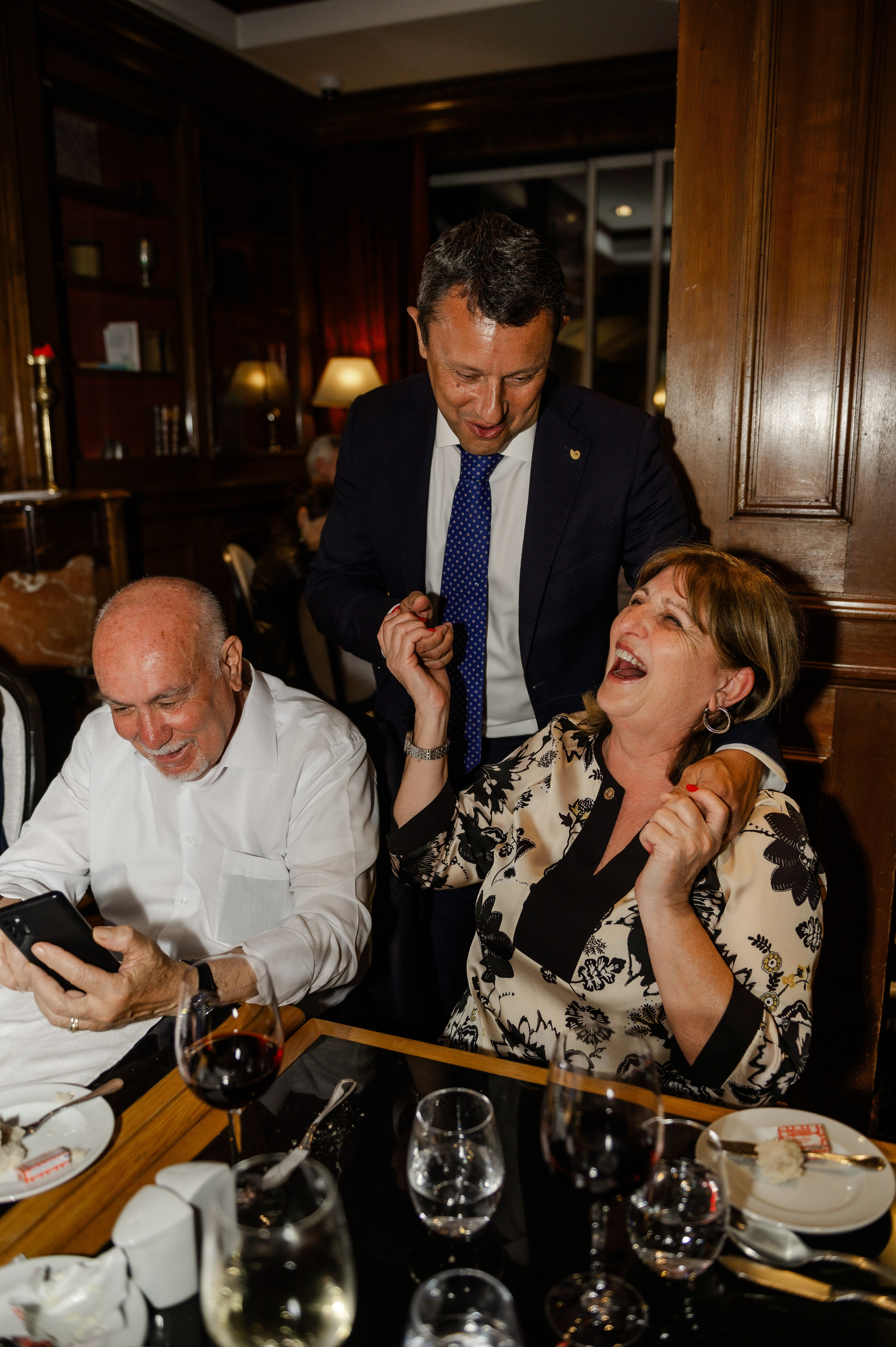 Corporate party at the restaurant — Pharma. Ваш фотограф в Лиссабоне — Анна Белова