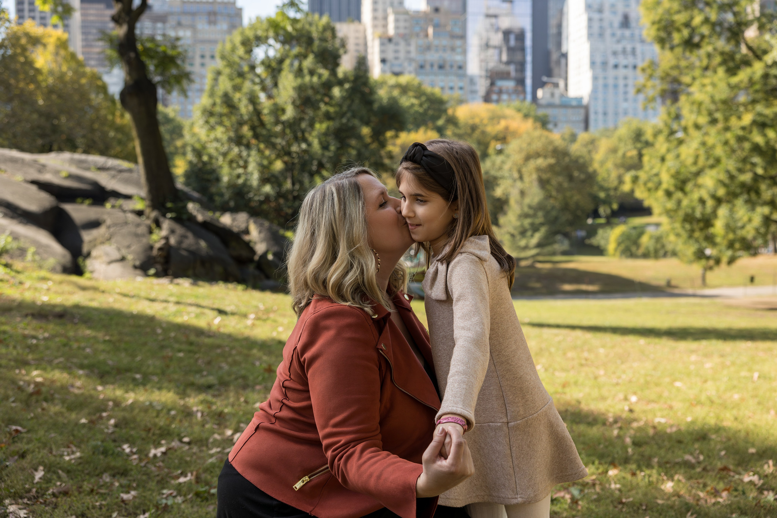 Together in Central Park. Family, lifestyle, and commercial photography in New York and New Jersey