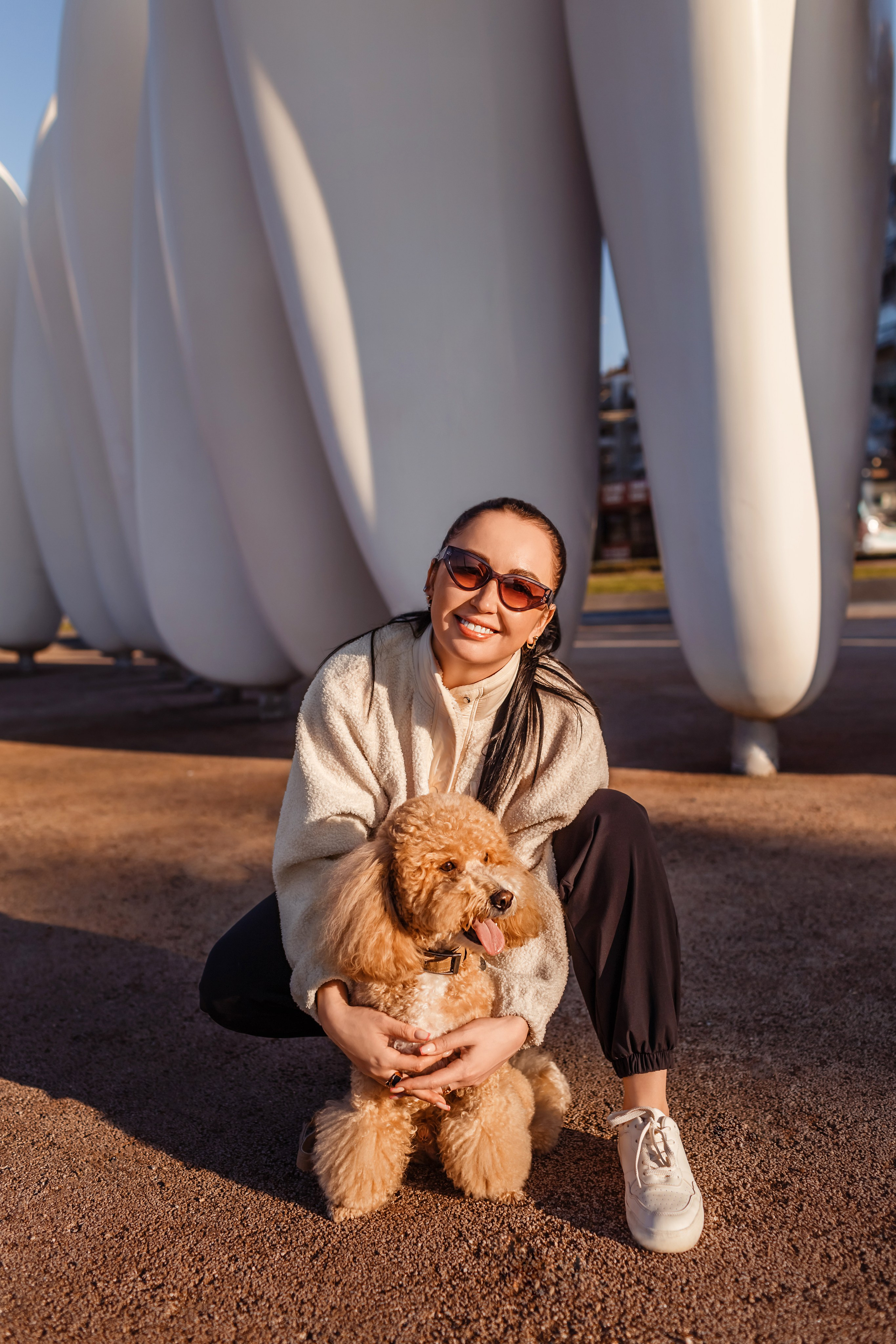 Фотосессия с собакой