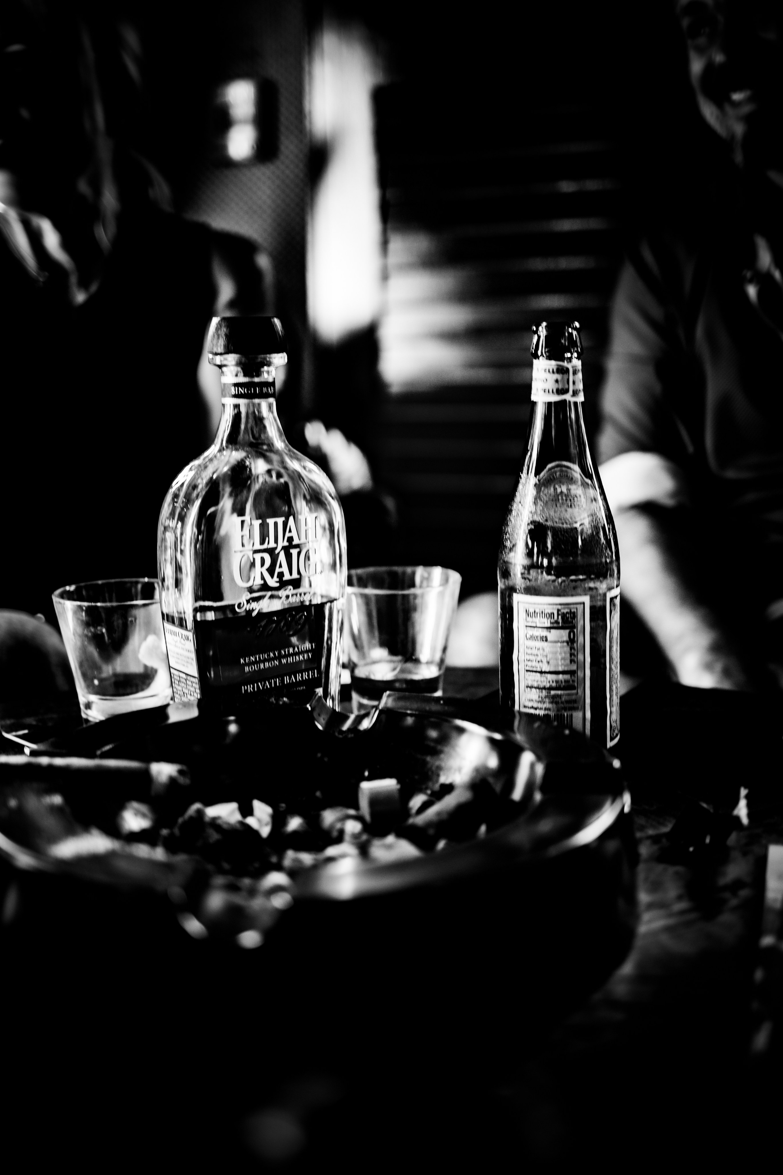 Burn Black and White Series. Out and About 239