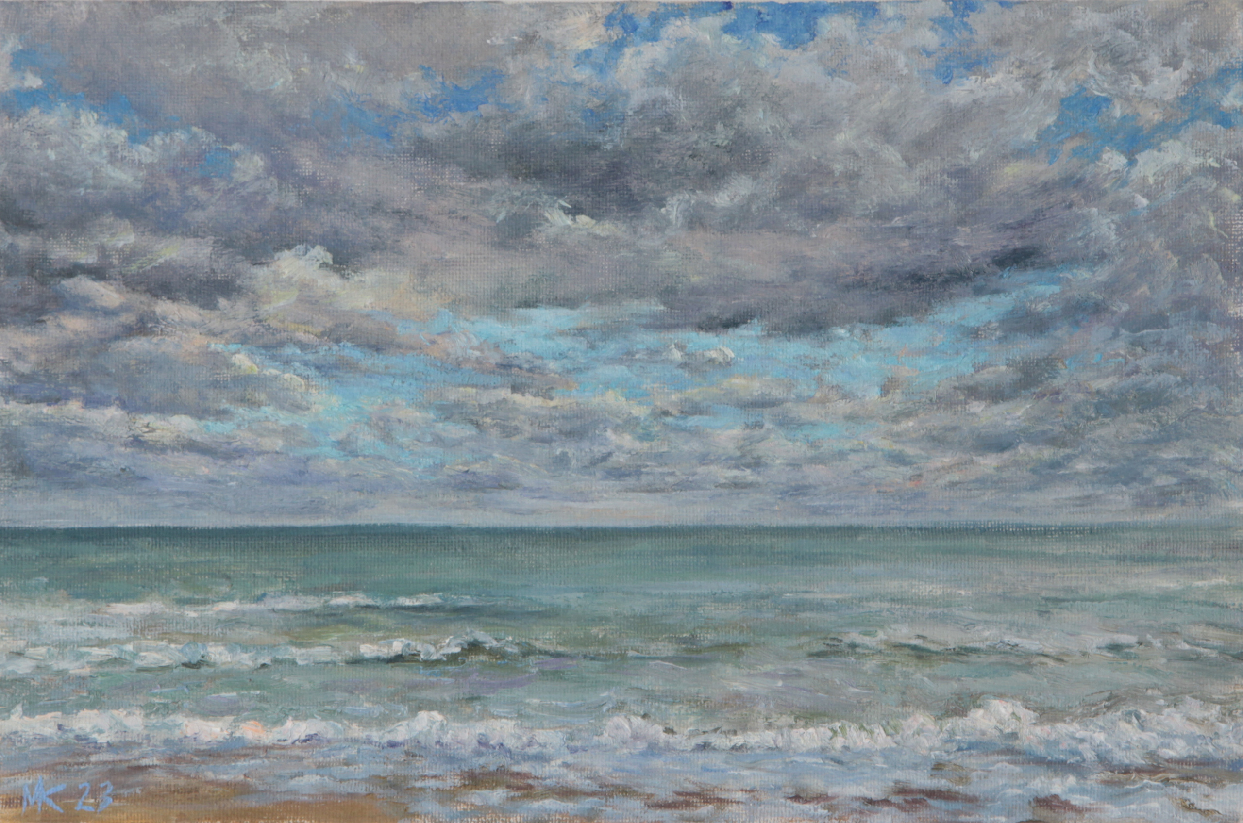 20 X 30, lienzo sobre cartón óleo