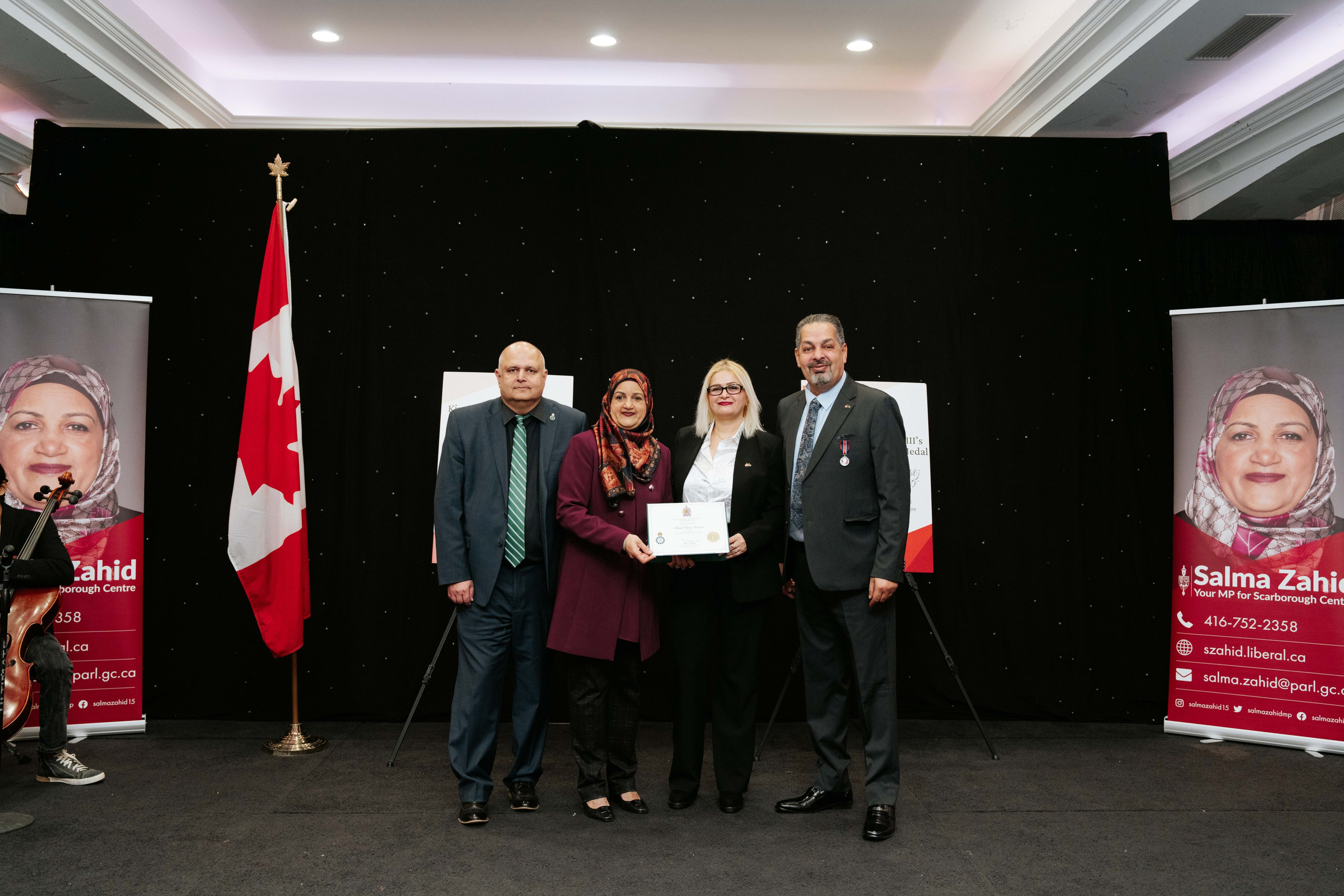 King Charles Coronation Medal Awarding Ceremony. MISAJA MEDIA