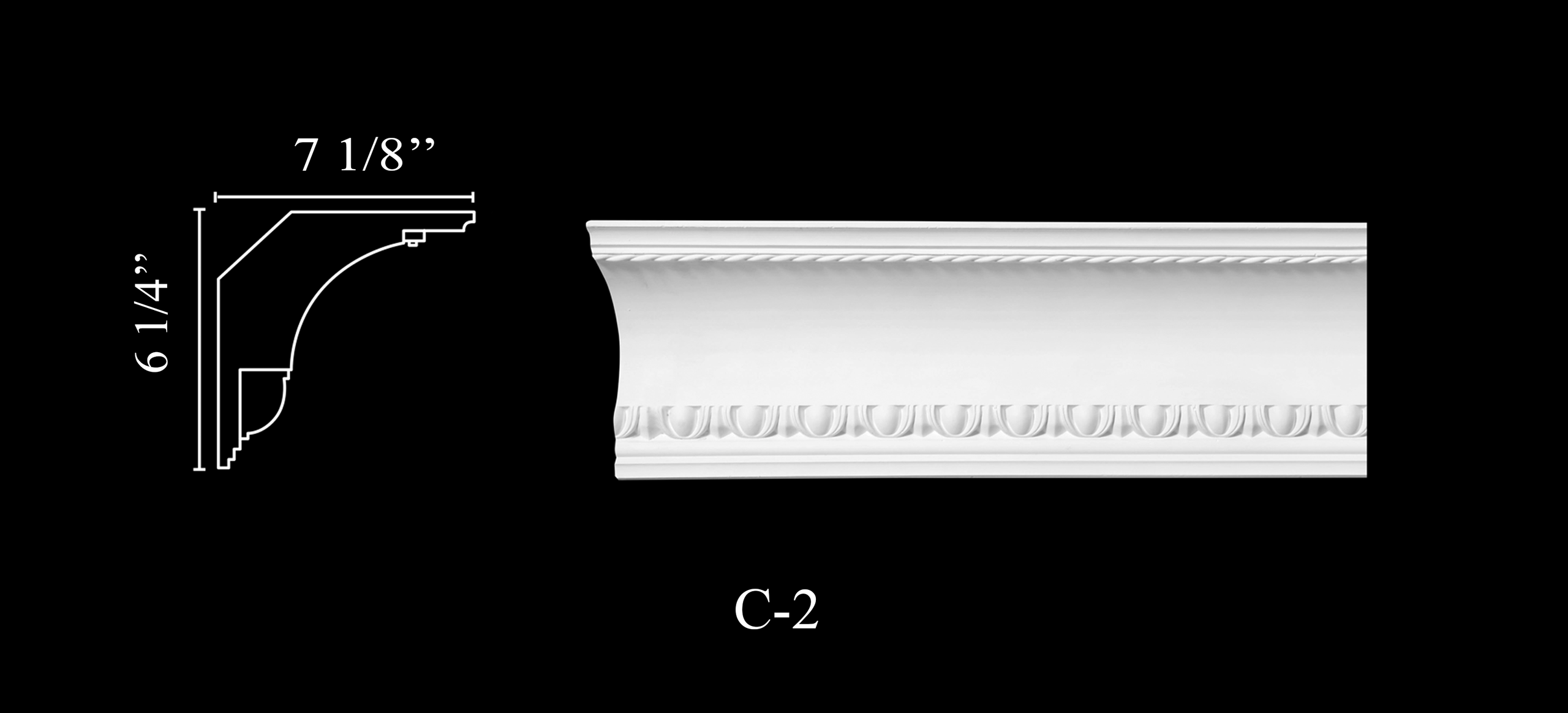 Crown Molding. Plaster molding