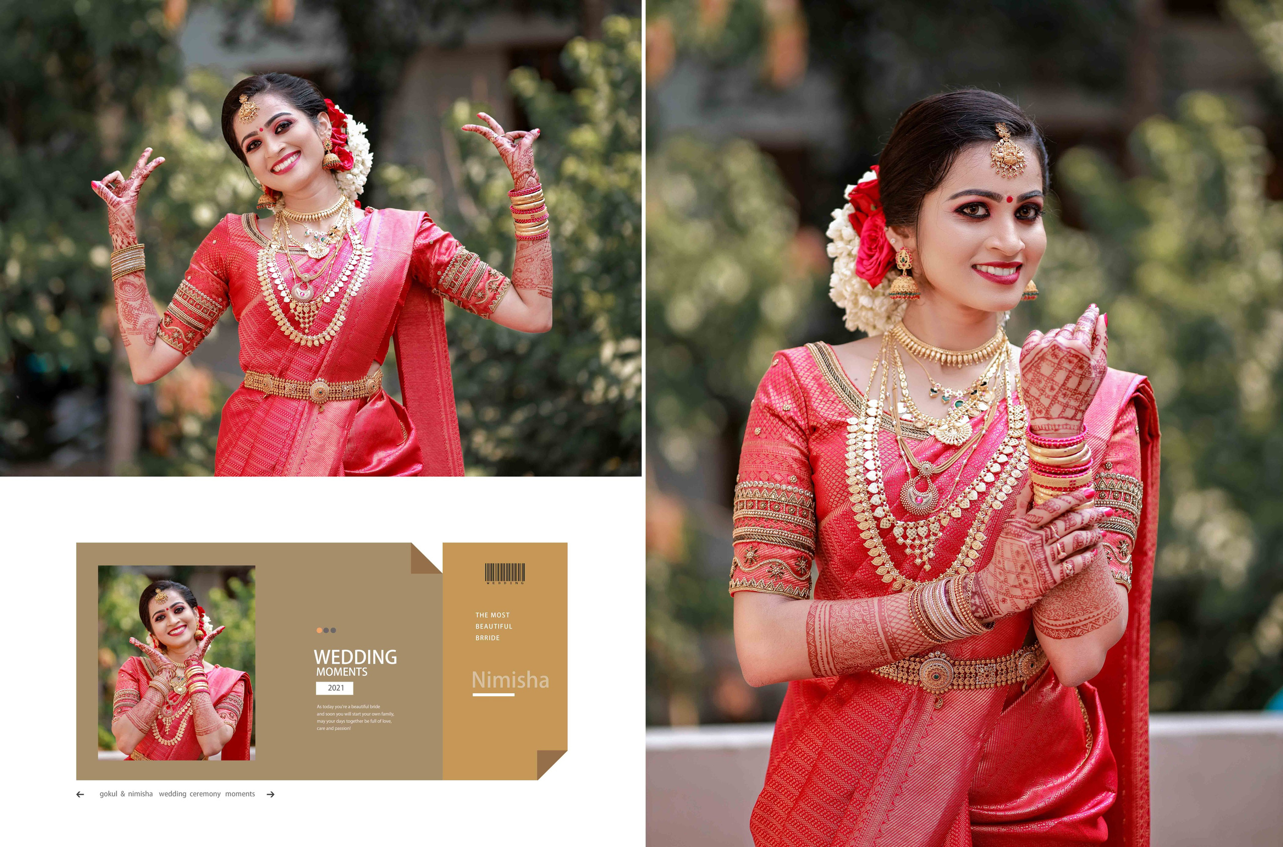 WEDDING ALBUM SHOWCASE. NTURE WEDDING