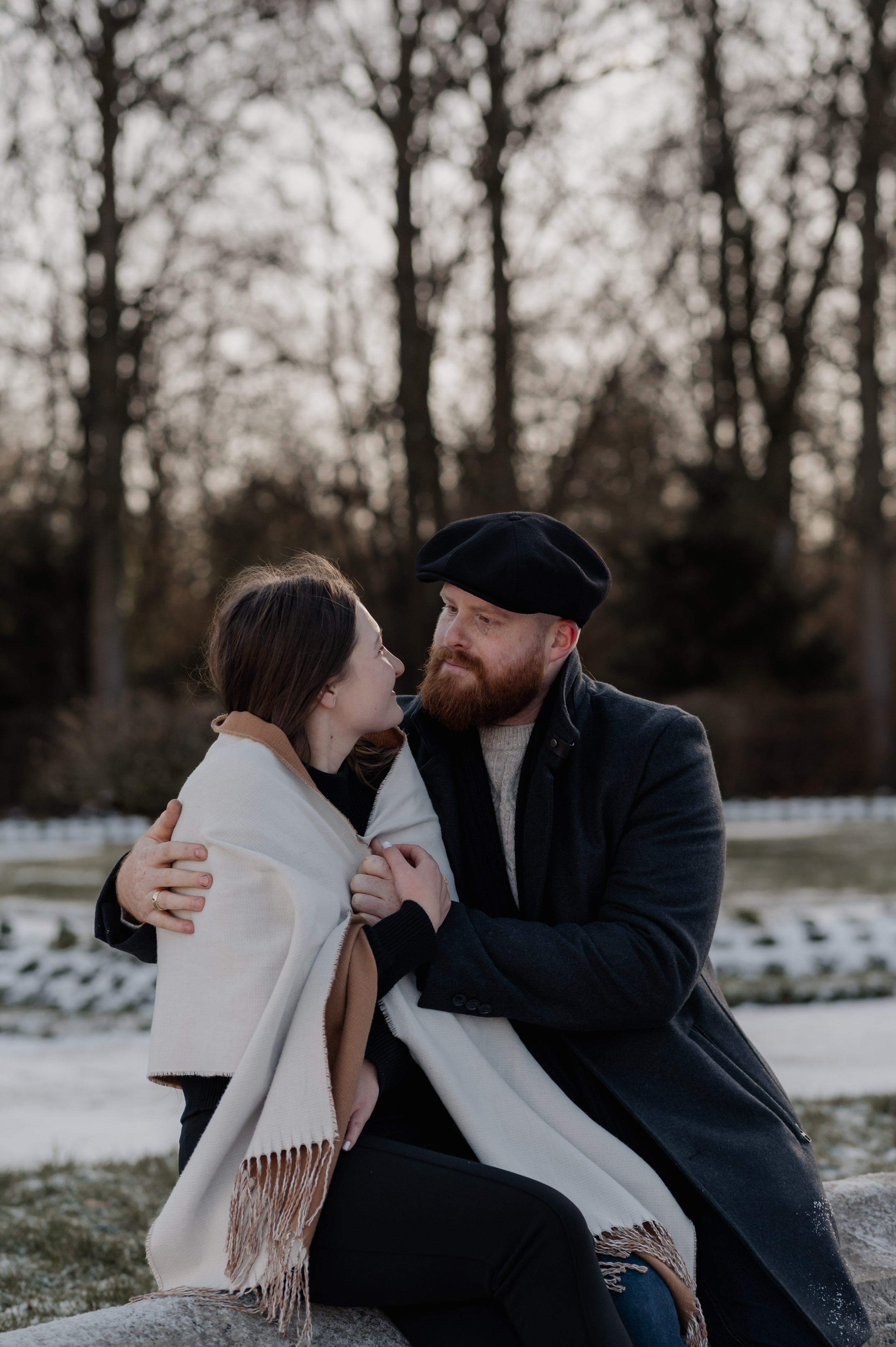 Liebe, die bleibt | Wintershooting in Ansbach. Фотограф в Нюрнберге Ирина Менерт из Ансбаха