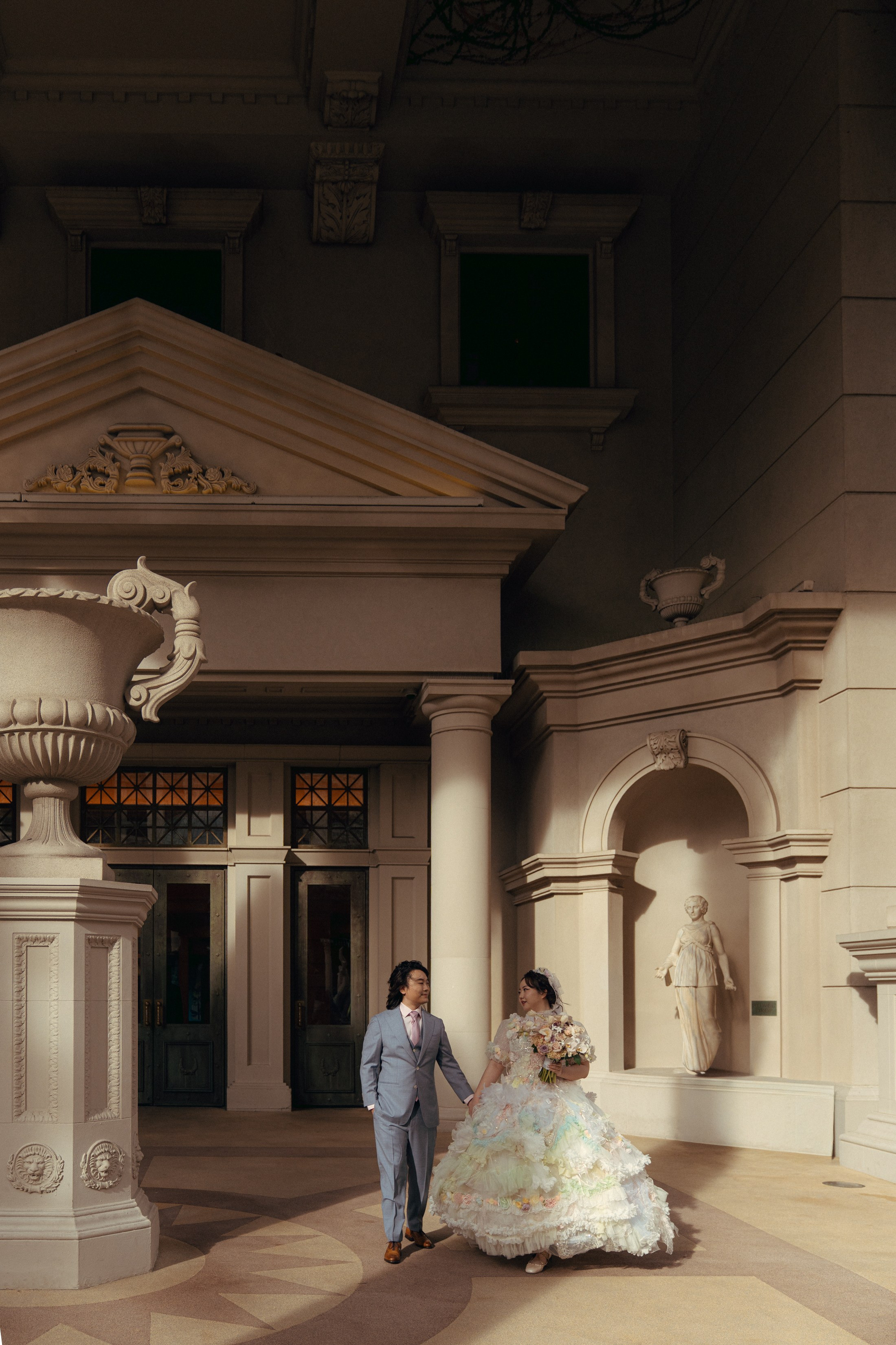 Aaron&Wenjing. Wedding & elopement photographer Viktoriya Kravtsov. Las Vegas