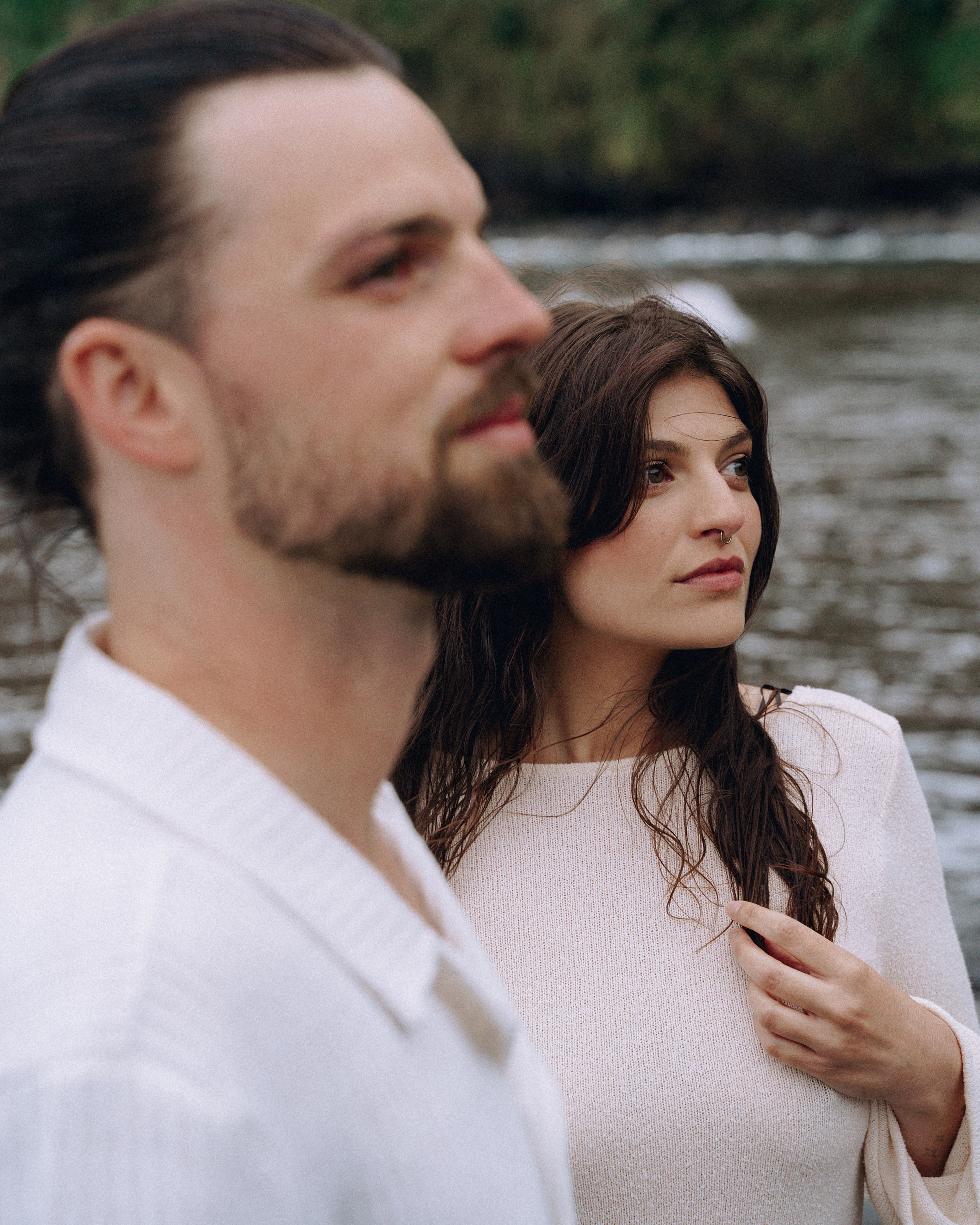 Cloudy Morning at Seixal Beach | Couple Photoshoot in Madeira. Your photographer in Madeira