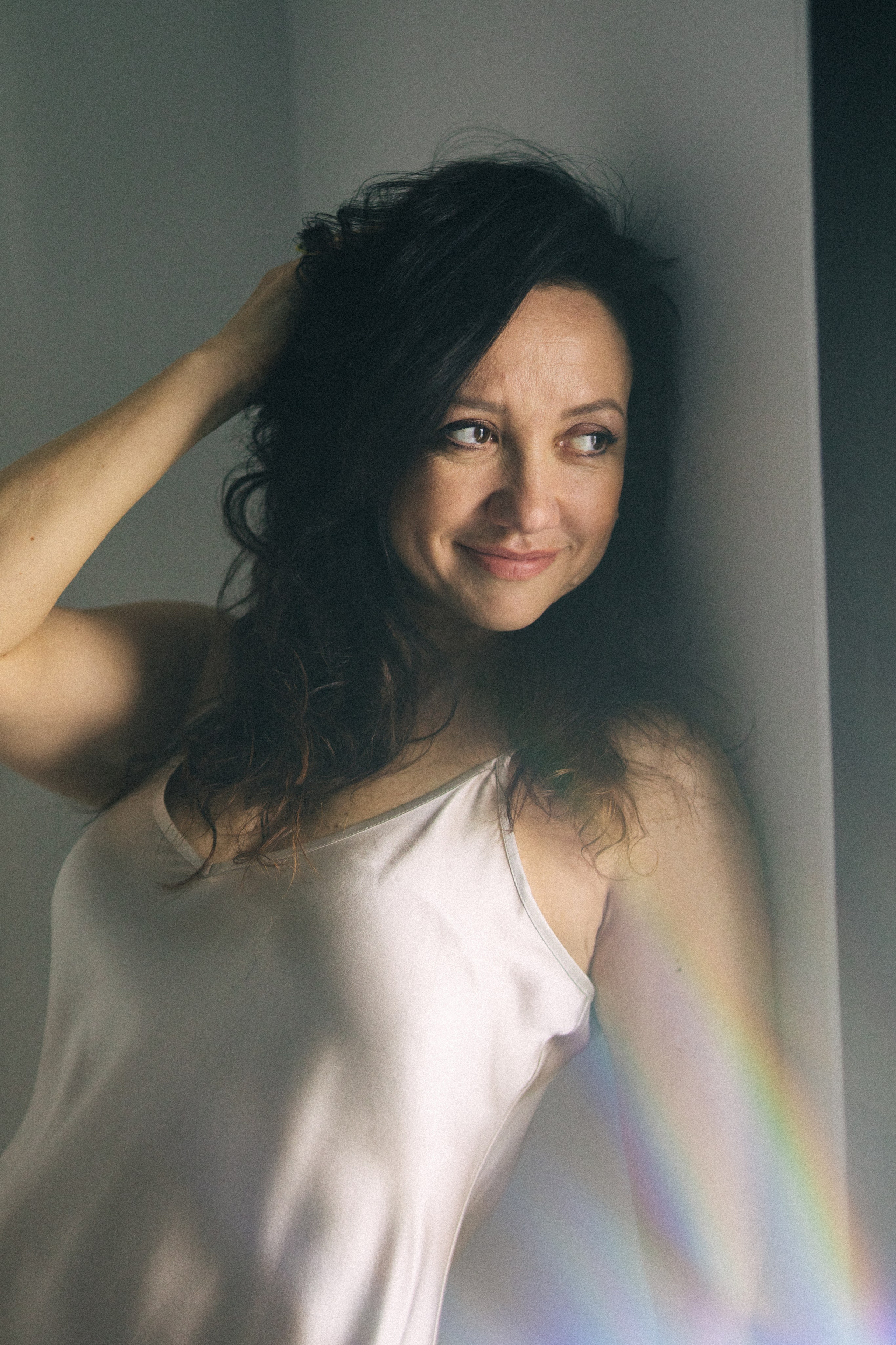 K. Rawnoir- Portrait photography by Daria Paliy.Timeless black&white portraits of women in NYC area