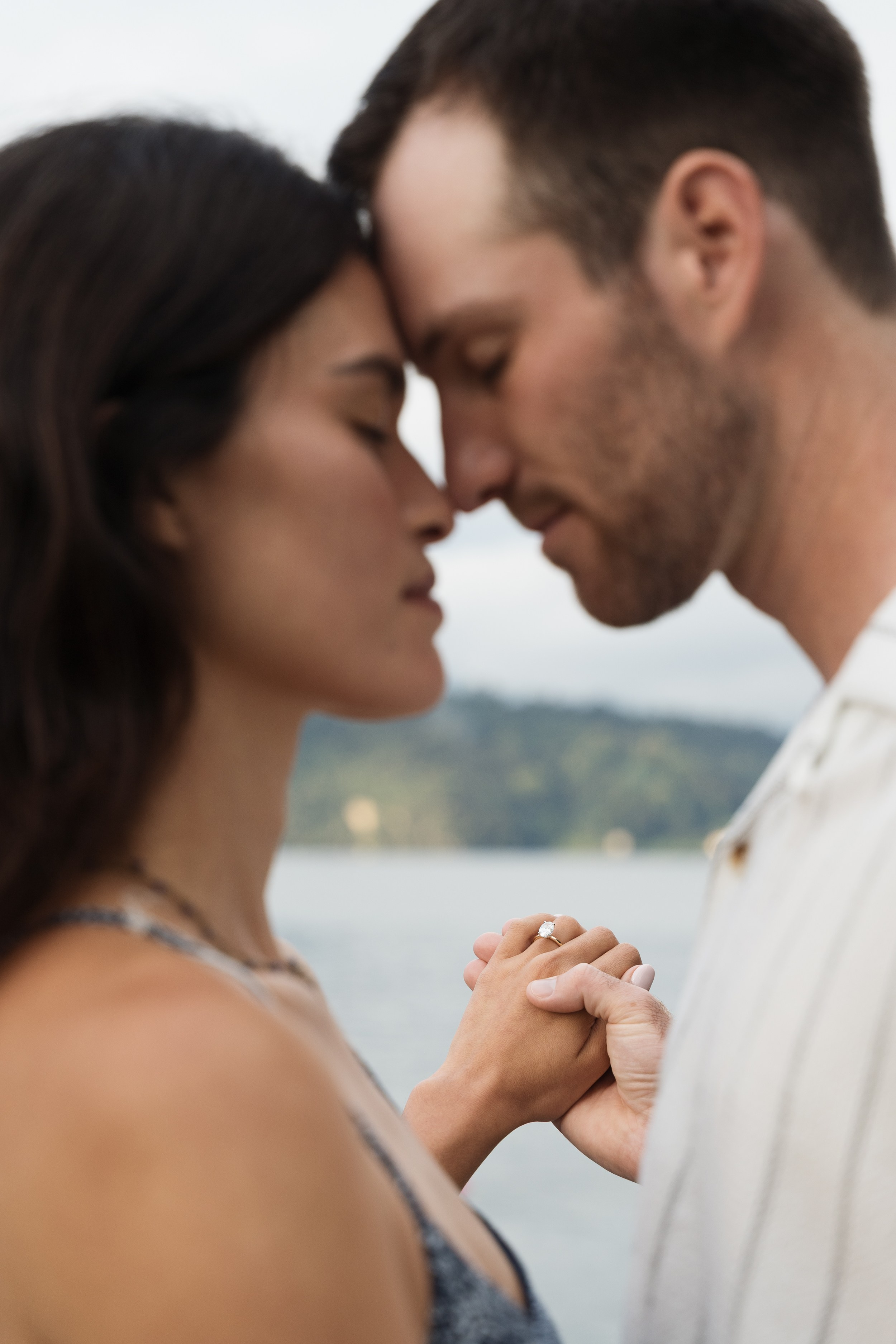 Sunrise Secret Proposal Lake Como. Proposal Photographer in Lake Como