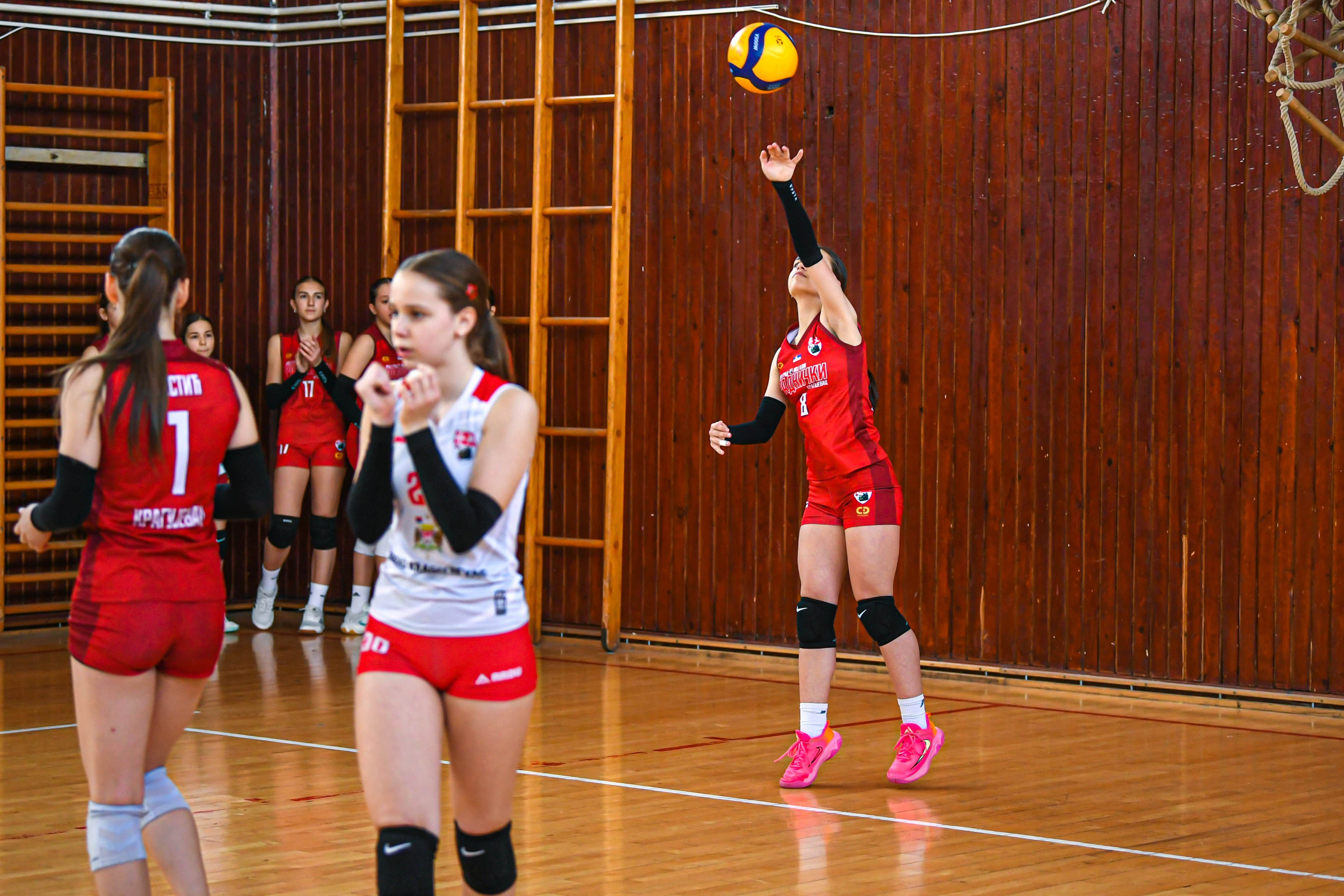 Odbojka 22.03.  Radnicki KG — BlockVolley JAG. Foto Simic Jagodina
