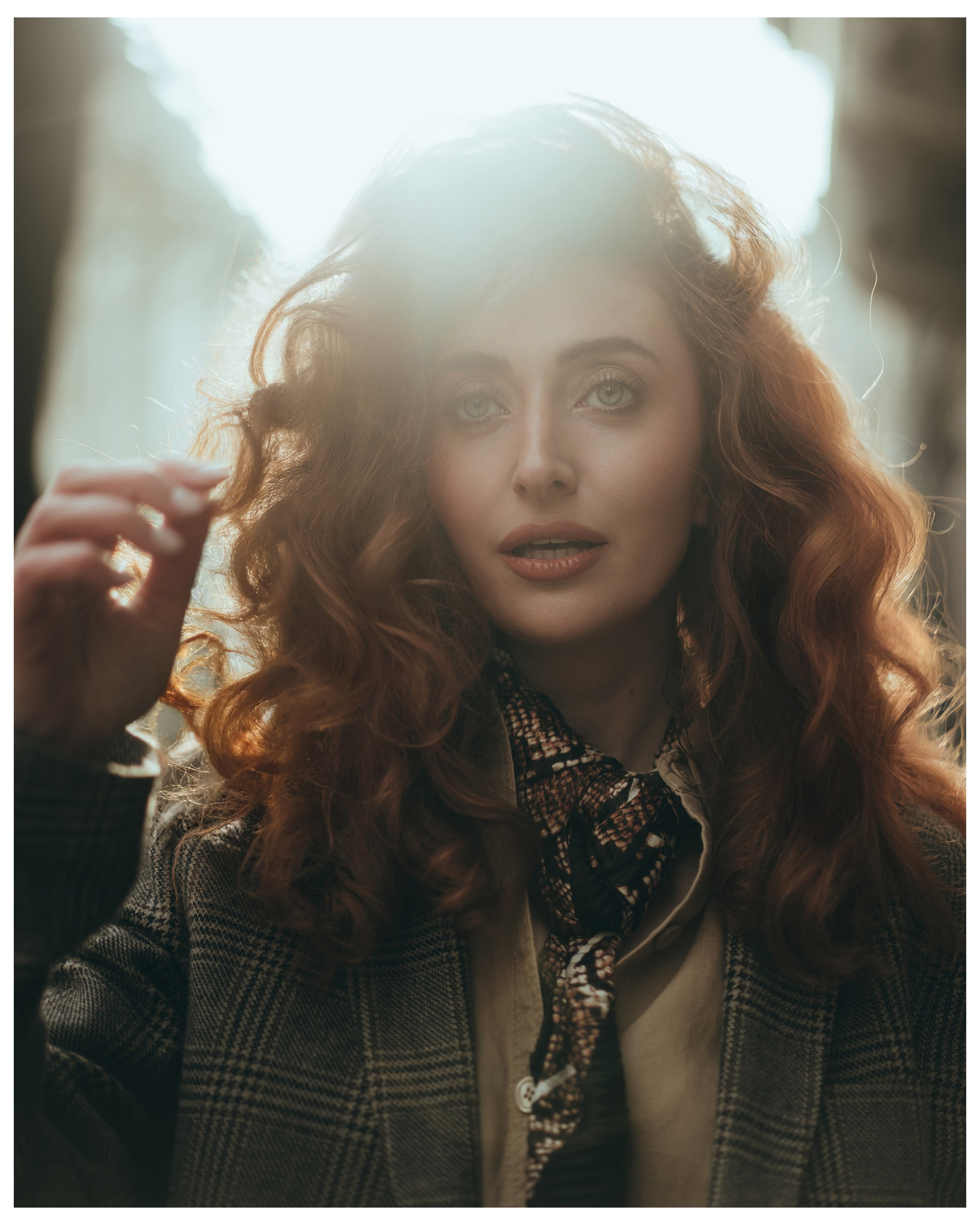 Portrait. Photographer in Tbilisi