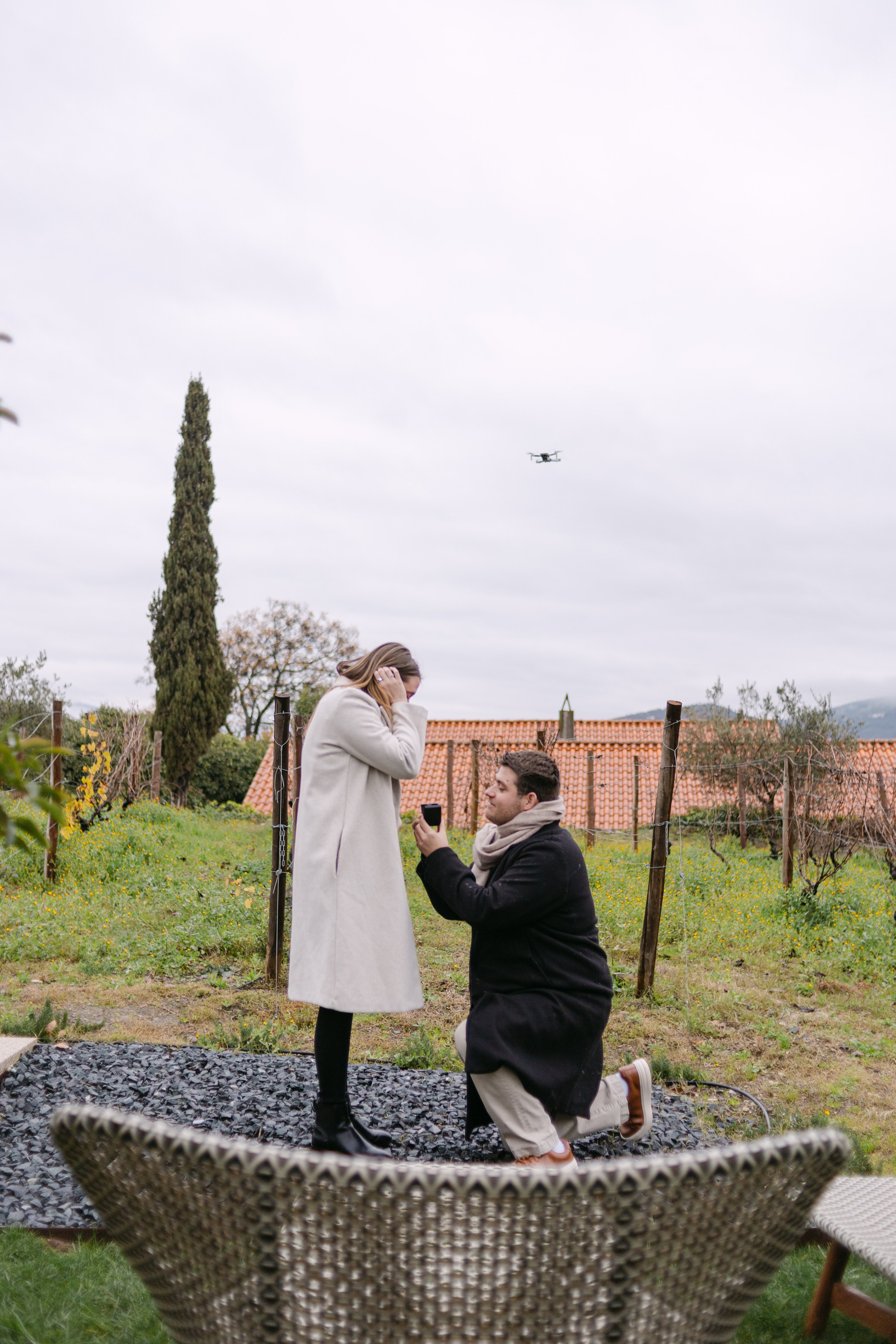 Proposal Sandro — Quinta Pacheca. Wedding and couple photographer in Porto