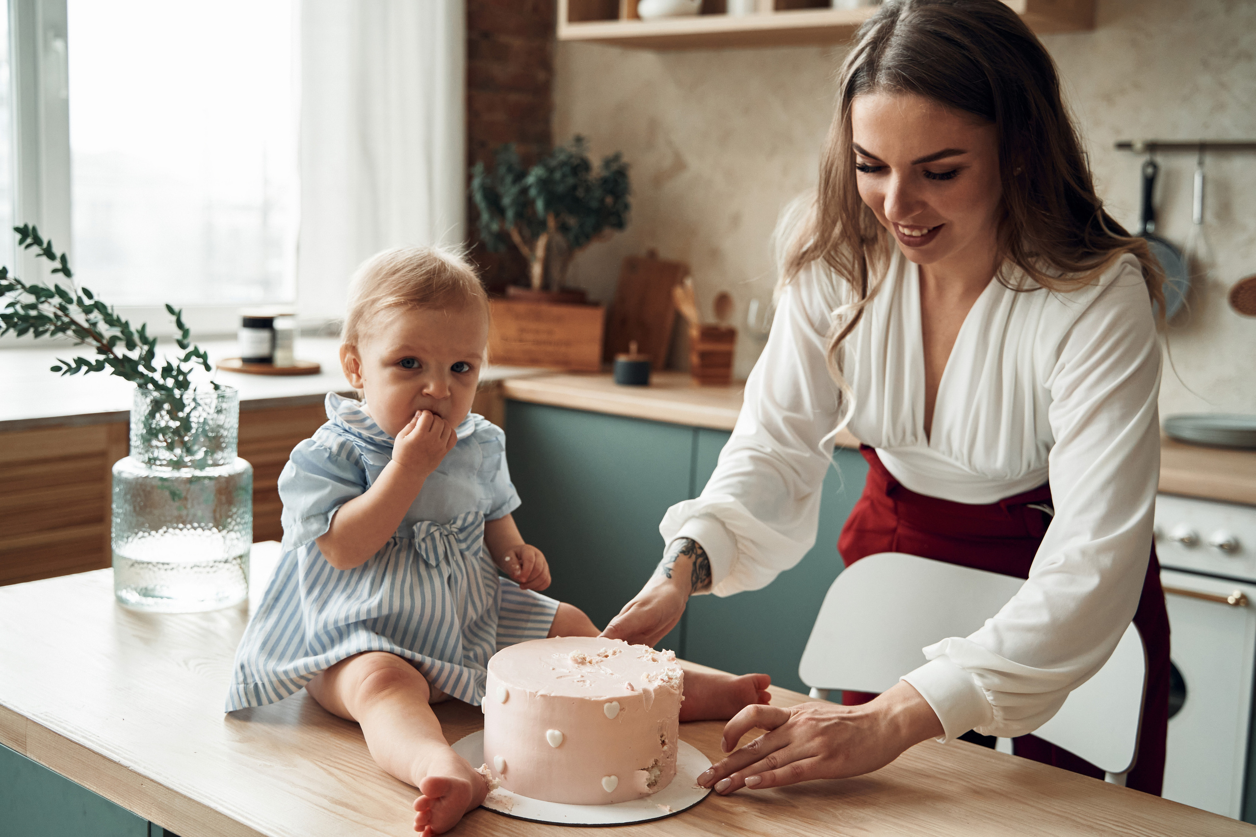 Первый годик малыша. Ульяна. Фотограф в Барселоне Жанна Захарченко