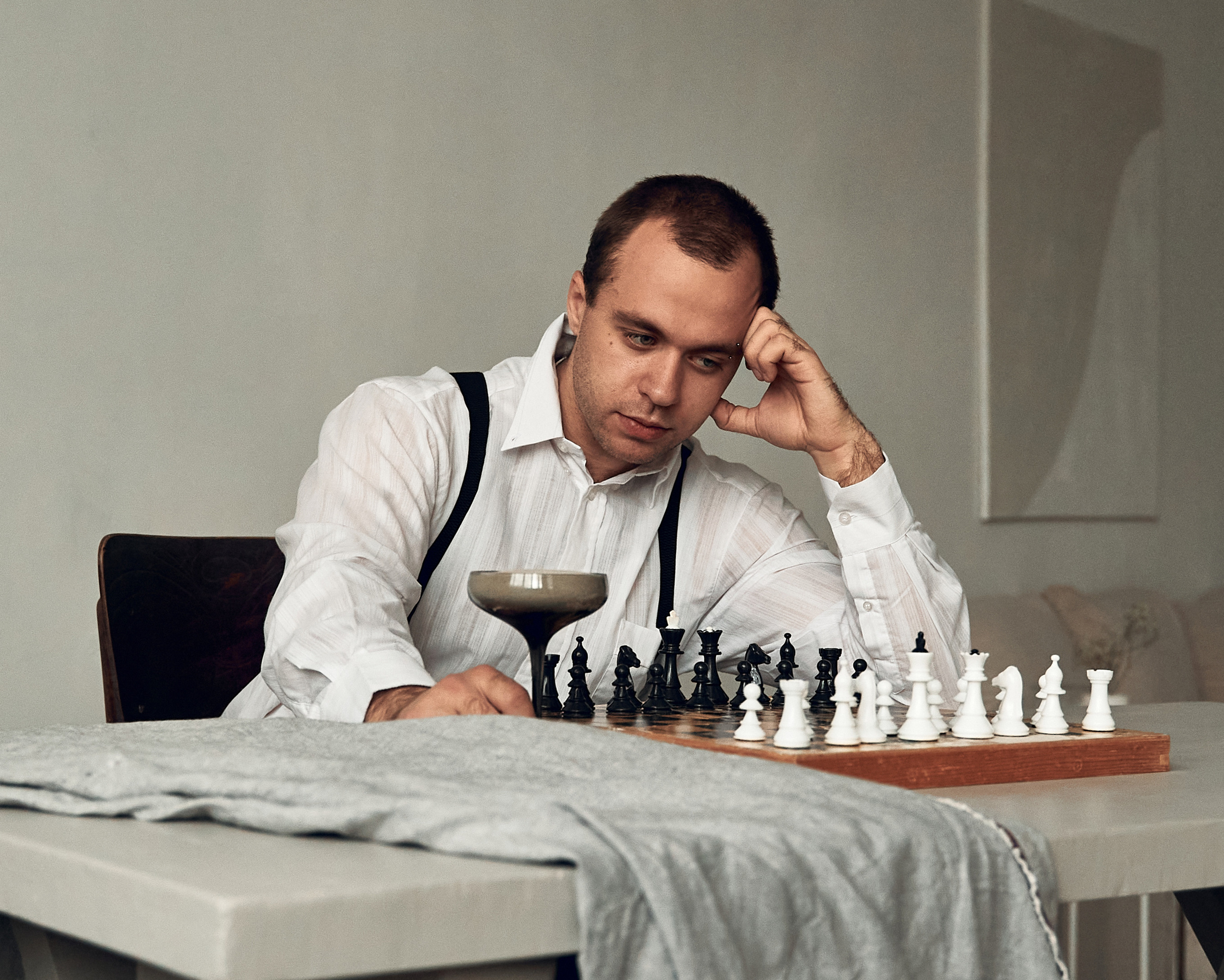 Men’s portrait. Artem. Photographer in Barcelona Spain Zhanna Zakharchenko