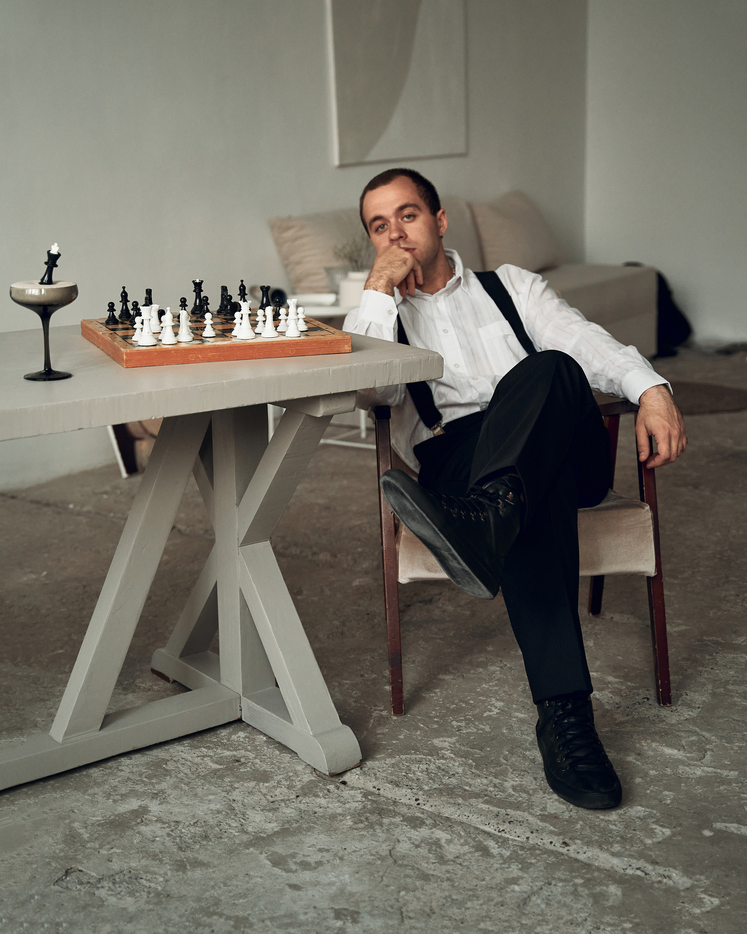 Men’s portrait. Artem. Photographer in Barcelona Spain Zhanna Zakharchenko