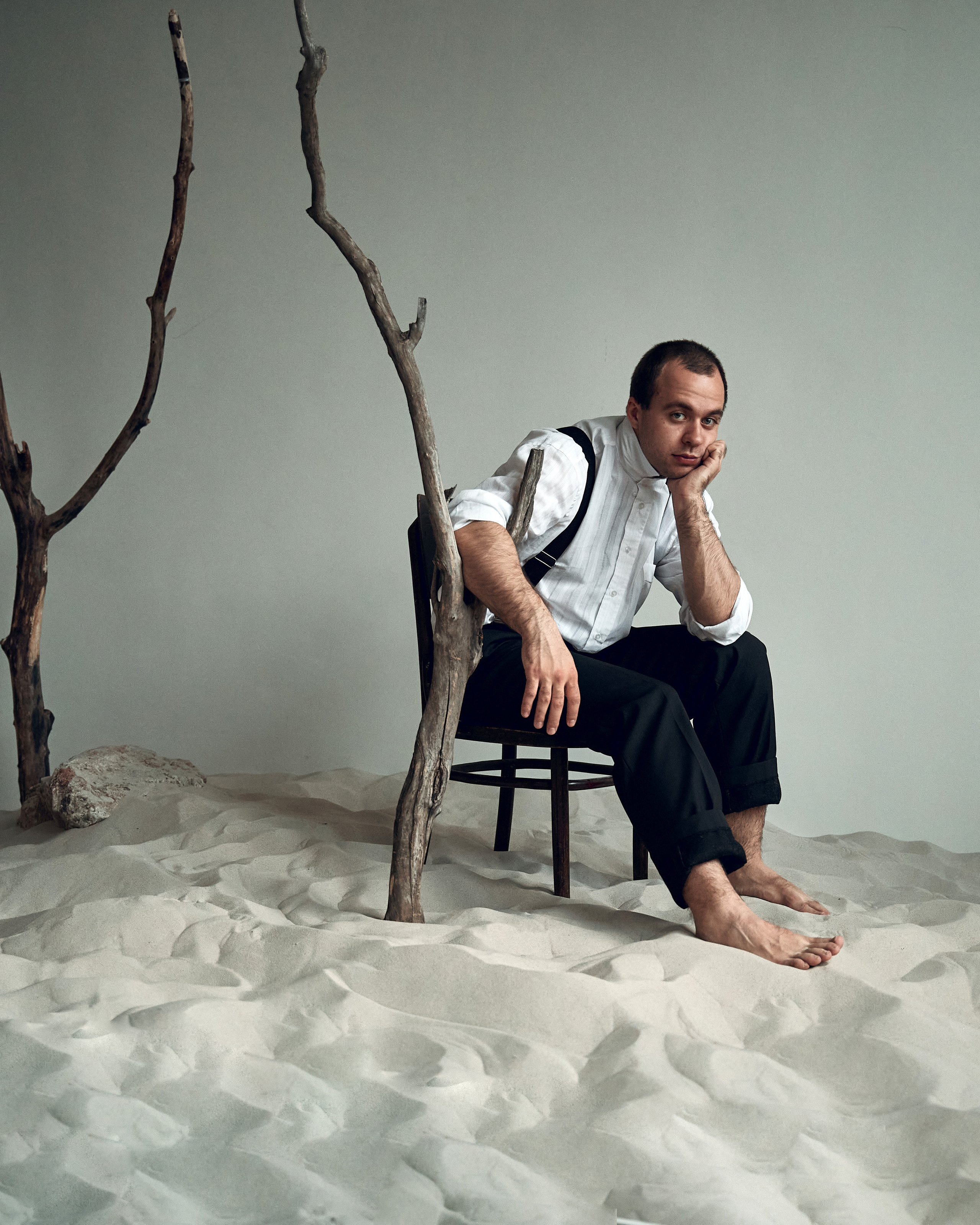 Men’s portrait. Artem. Photographer in Barcelona Spain Zhanna Zakharchenko