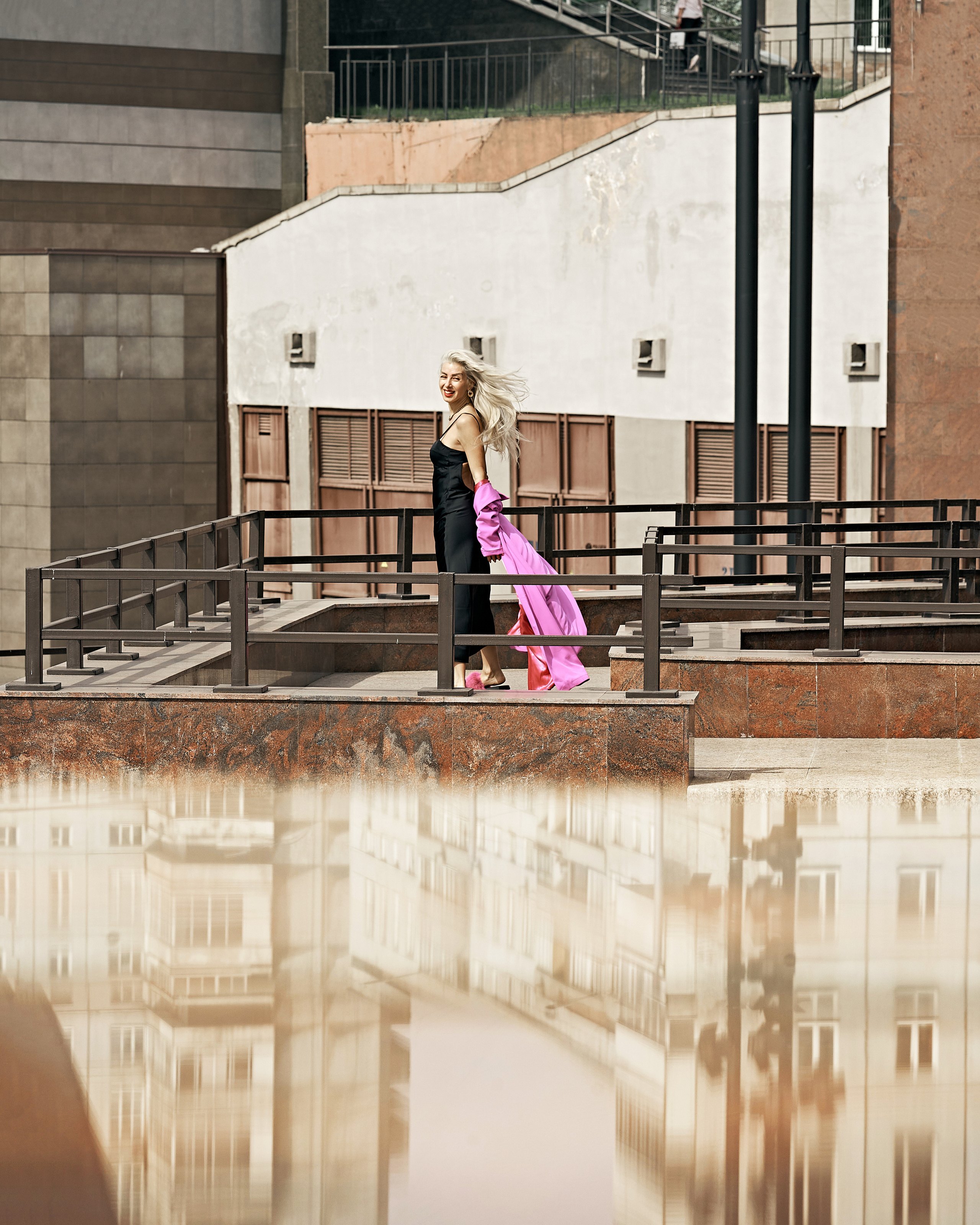 Juliana. Freedom. Wind in my hair. Photographer in Barcelona Spain Zhanna Zakharchenko