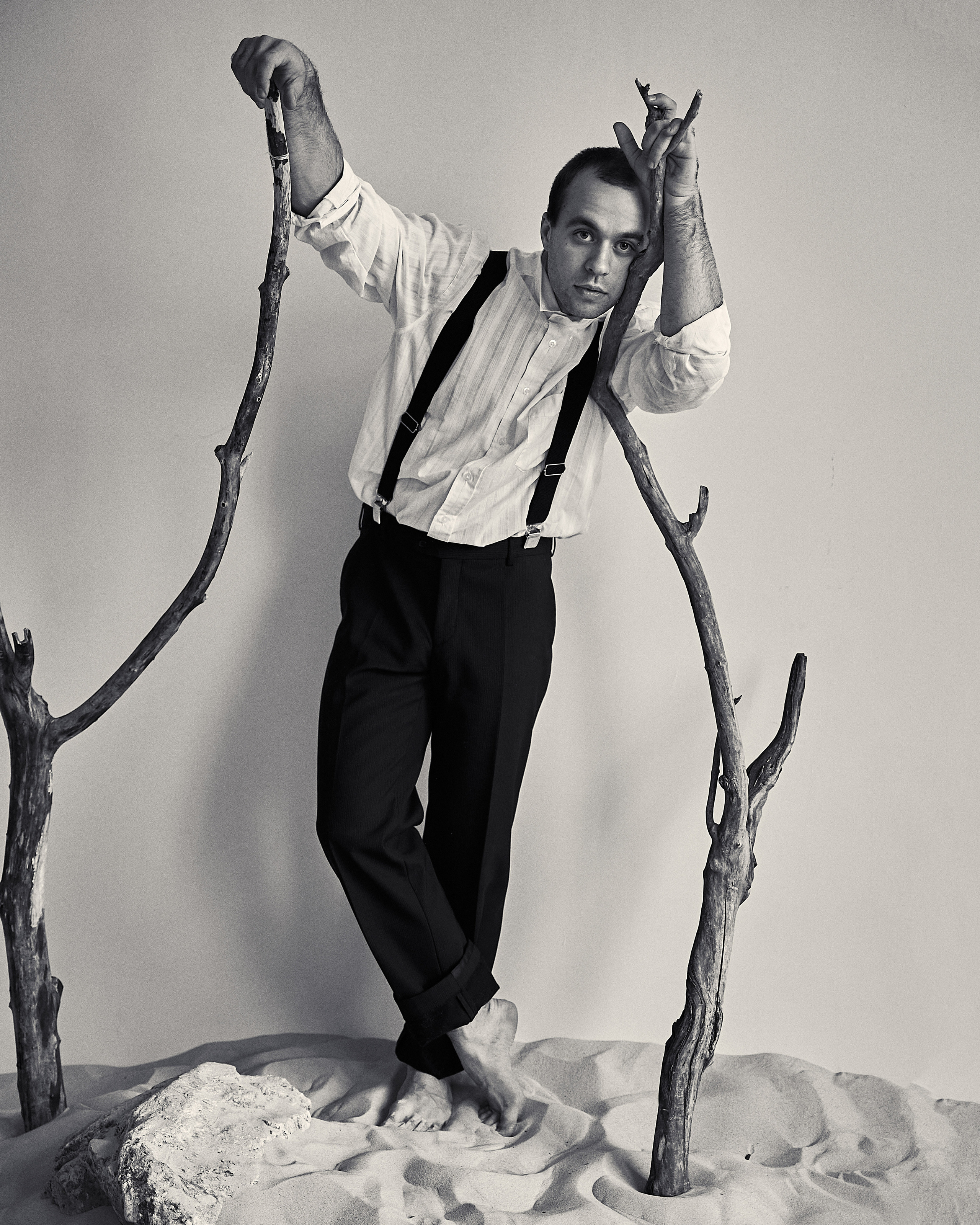 Men’s portrait. Artem. Photographer in Barcelona Spain Zhanna Zakharchenko