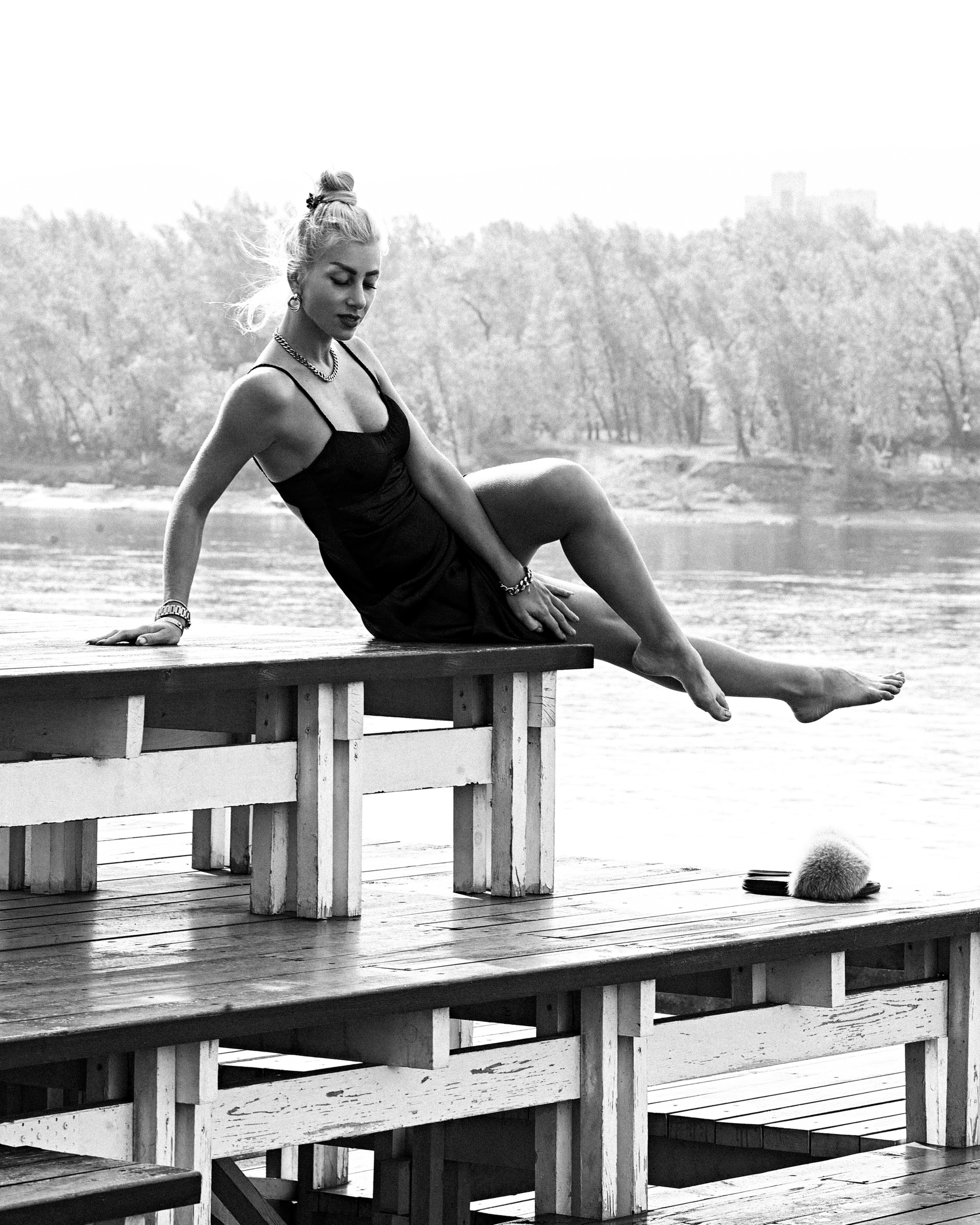 Juliana. Freedom. Wind in my hair. Photographer in Barcelona Spain Zhanna Zakharchenko