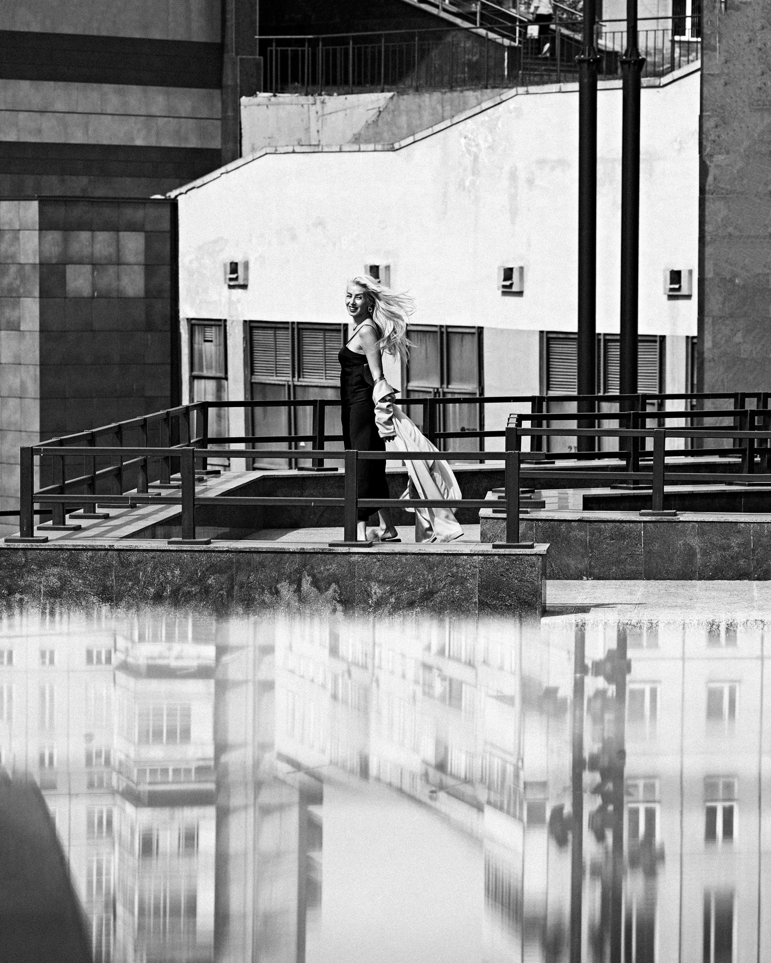 Juliana. Freedom. Wind in my hair. Photographer in Barcelona Spain Zhanna Zakharchenko