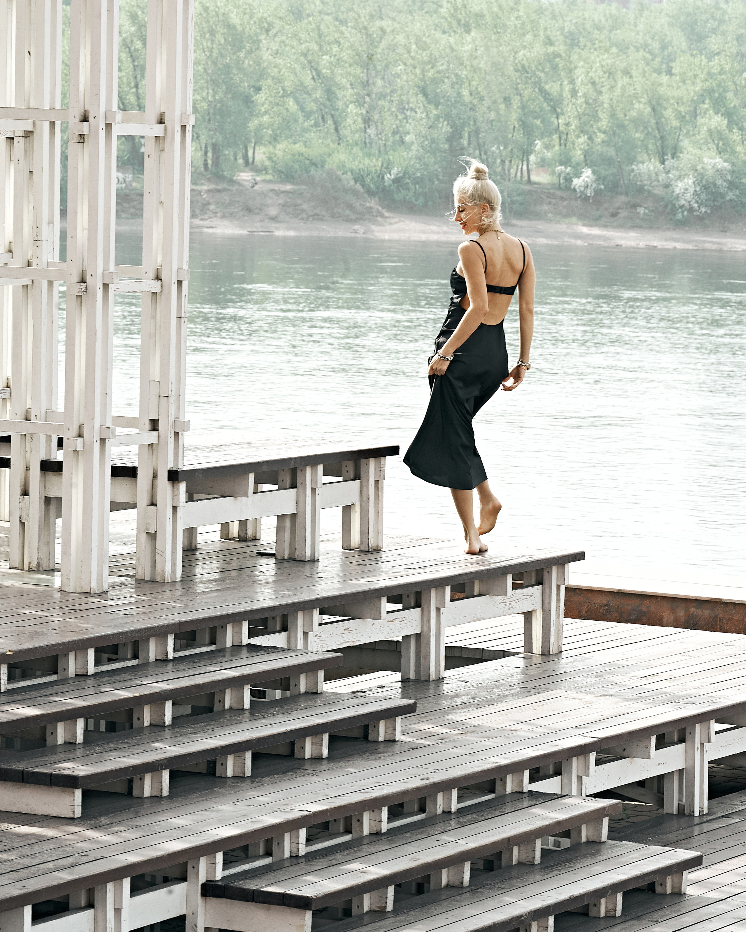 Juliana. Freedom. Wind in my hair. Photographer in Barcelona Spain Zhanna Zakharchenko